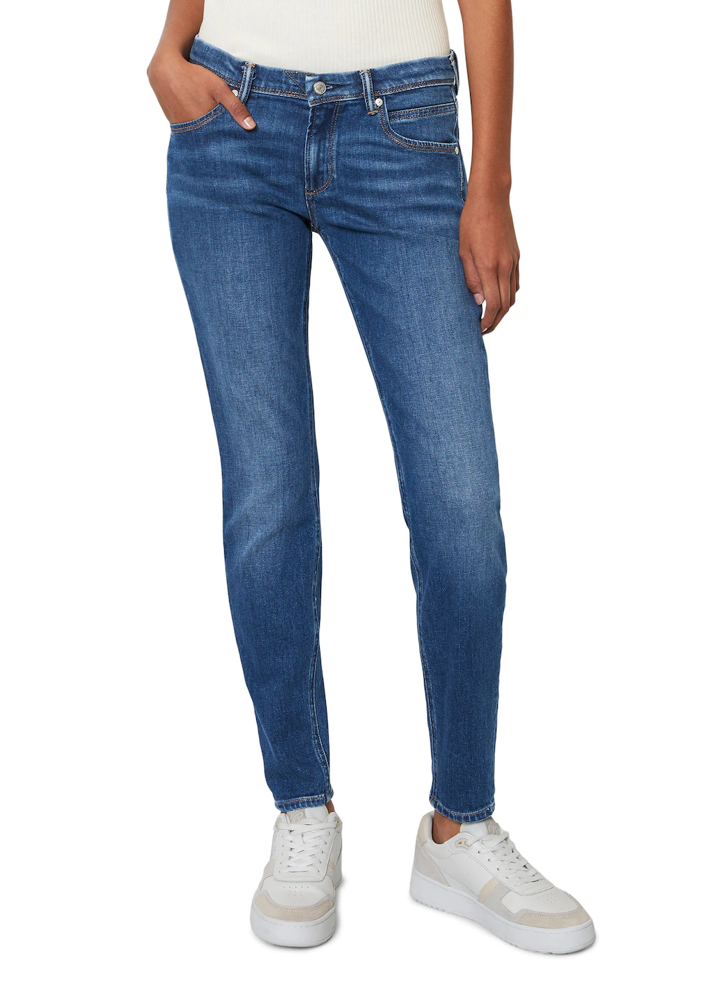 Marc OPolo DENIM Slim-fit-Jeans "aus stretchigem Organic Cotton-Mix" günstig online kaufen