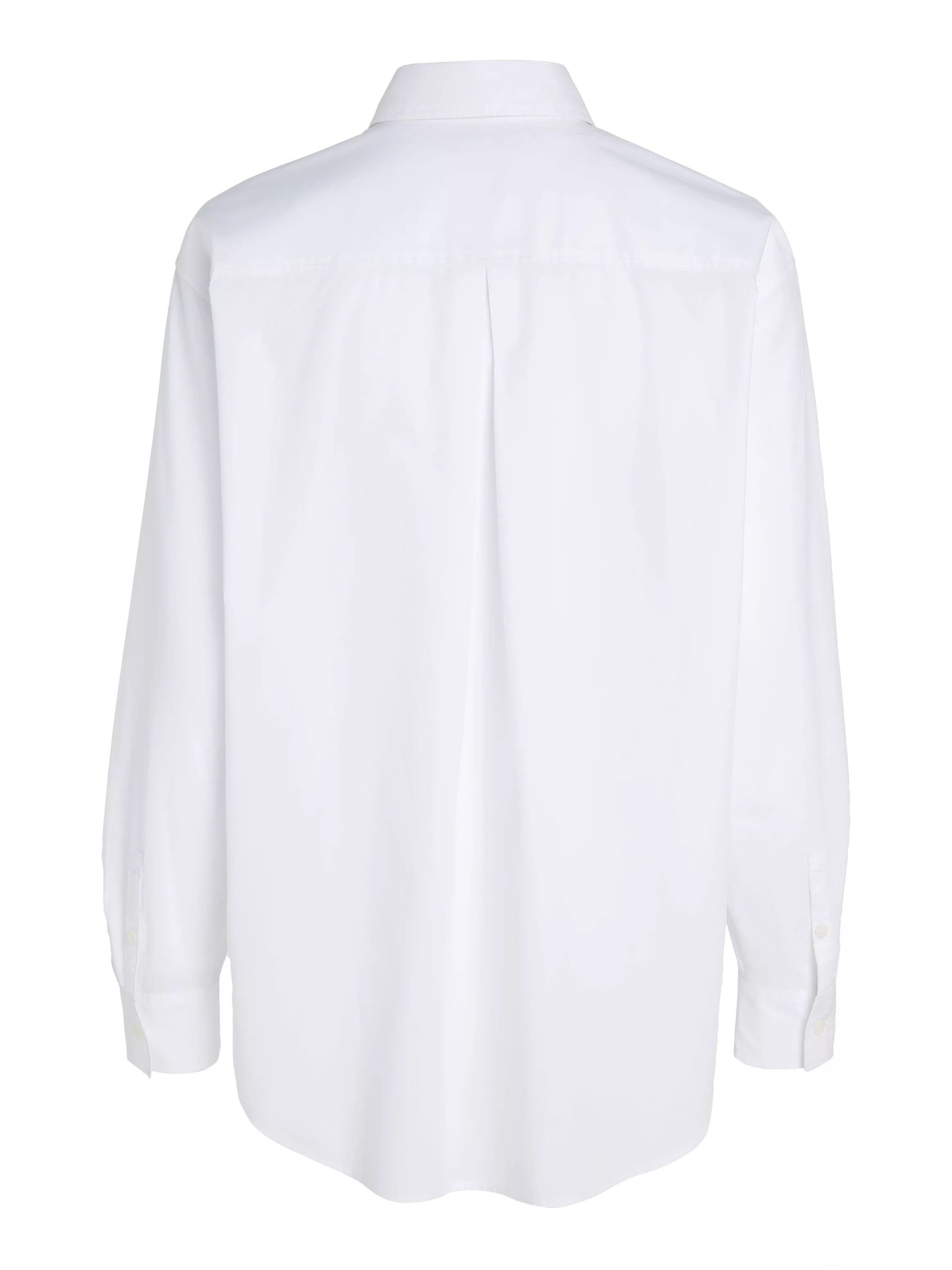 Calvin Klein Jeans Hemdbluse WOVEN LABEL RELAXED SHIRT mit Logomarkenlabel günstig online kaufen