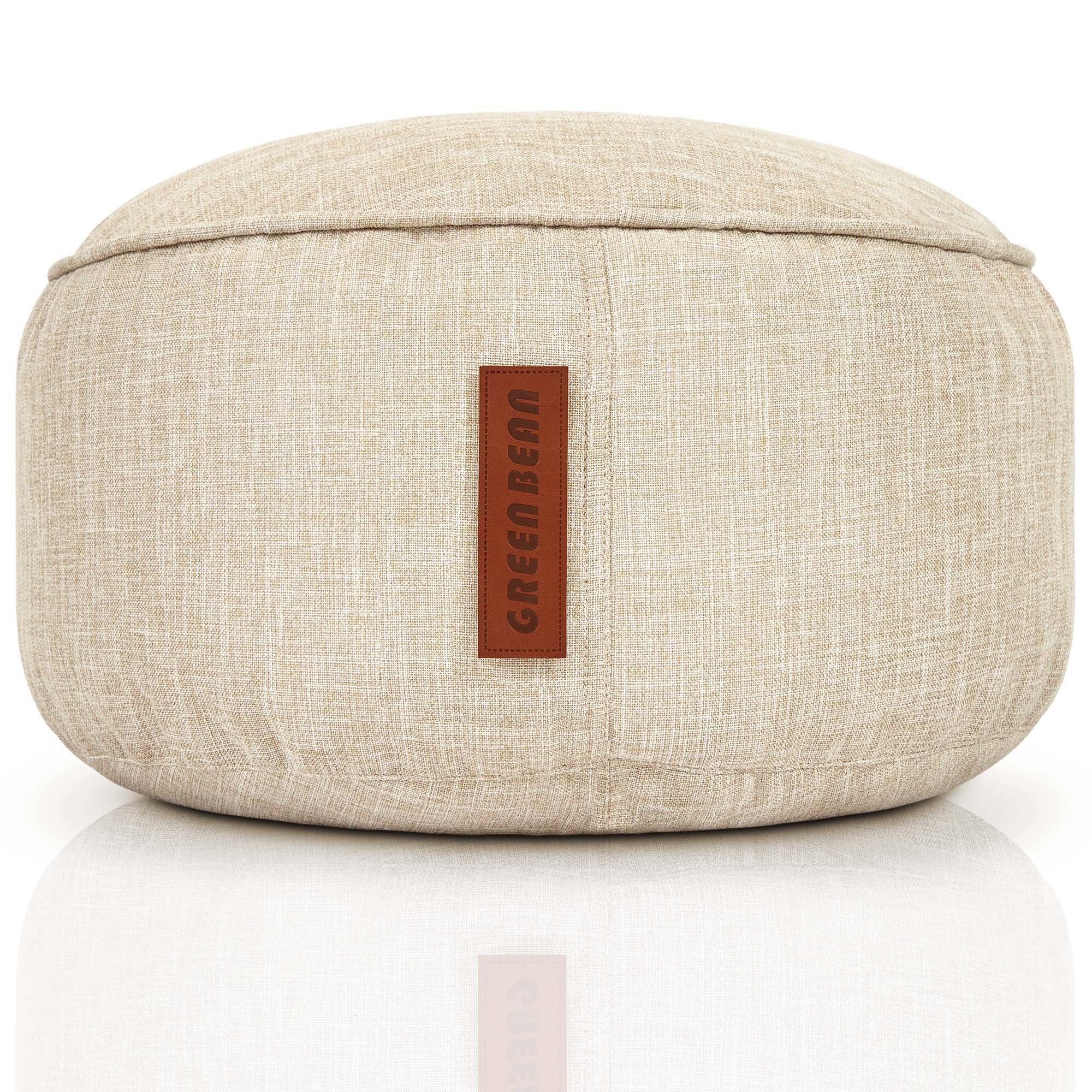 Green Bean Pouf Home-Linen Pouf (Sitzsack-Hocker günstig online kaufen
