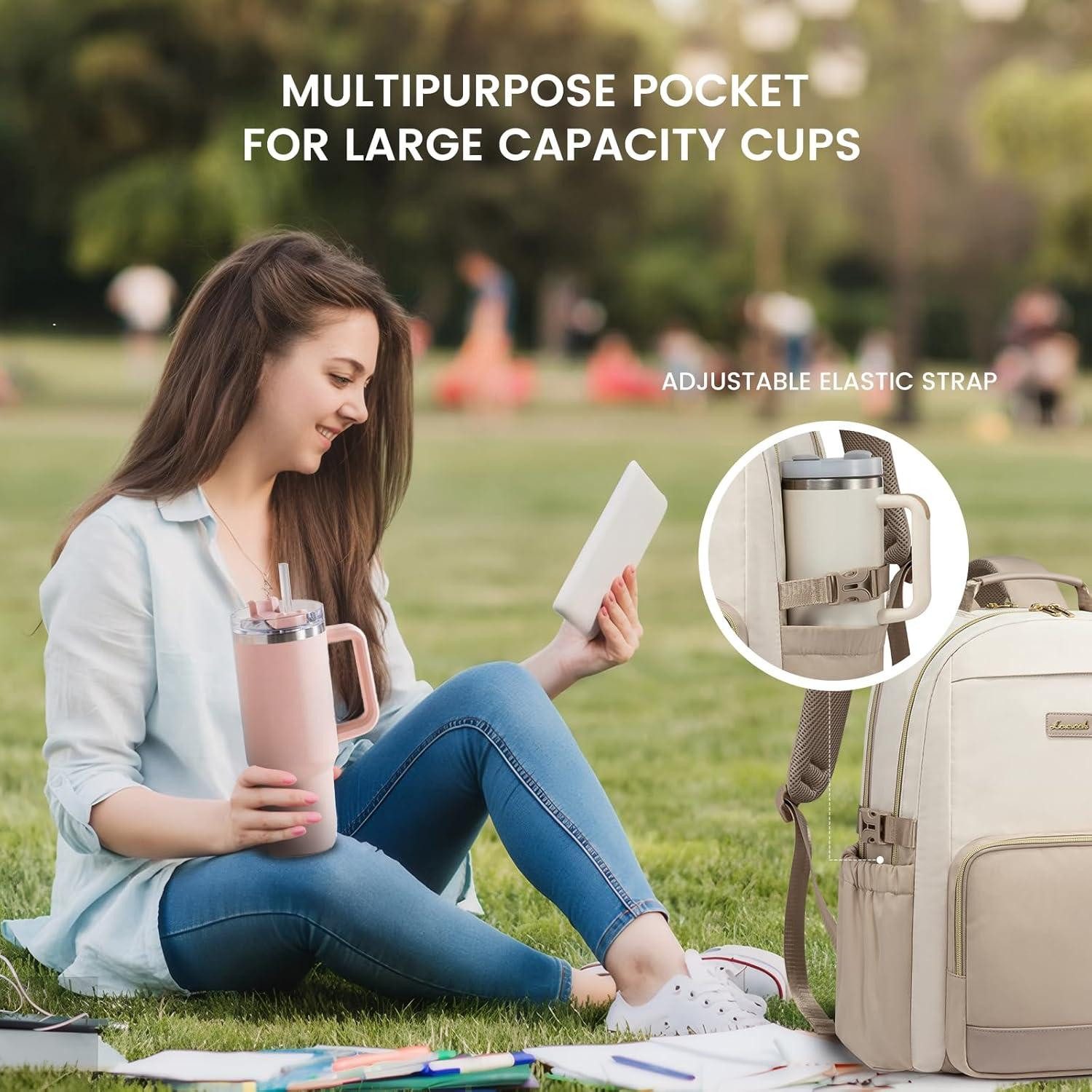 LuxusKollektion Laptoprucksack Rucksack Damen 15,6 Zoll günstig online kaufen