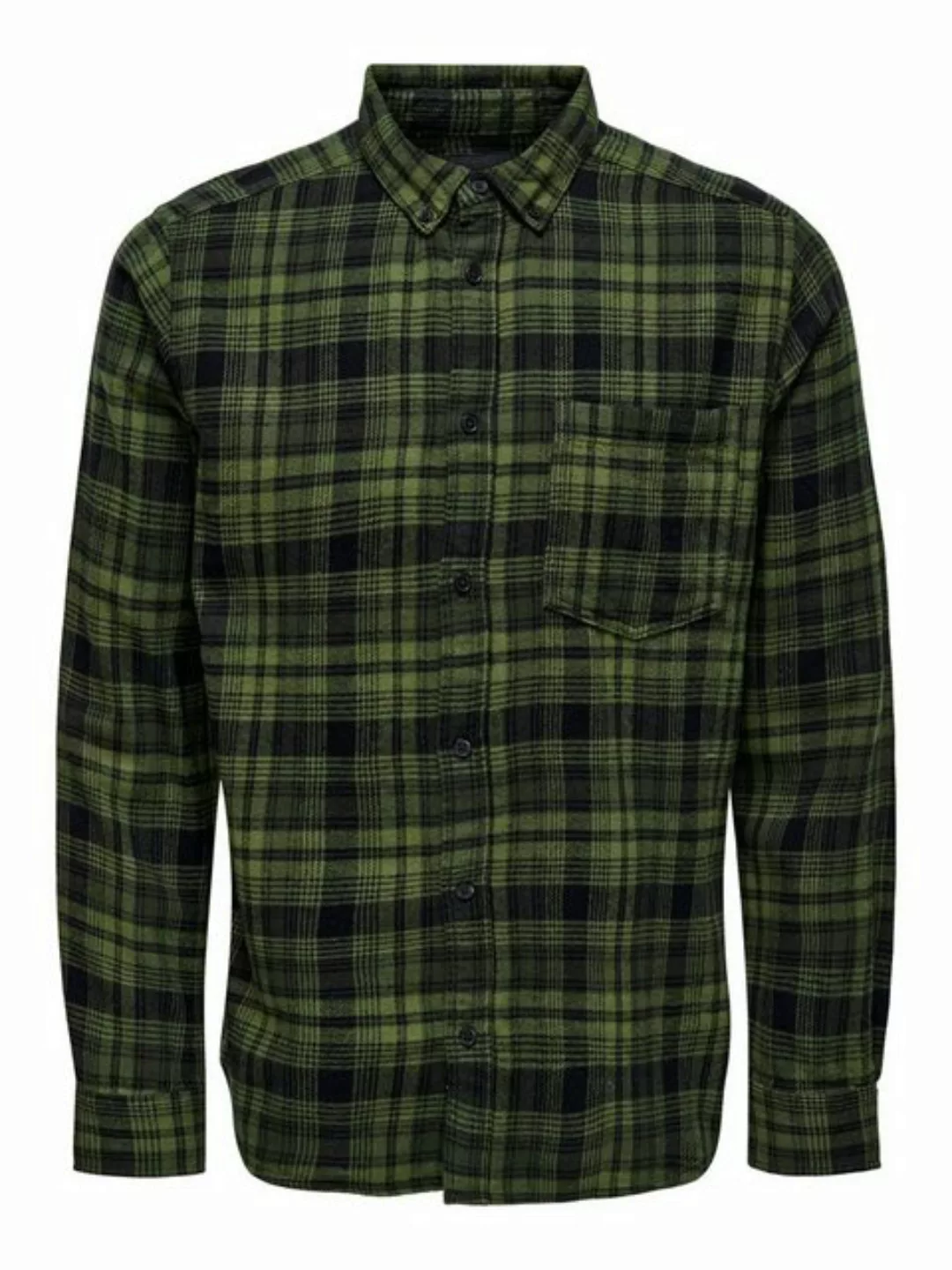 ONLY & SONS Karohemd ONSYUN REG BTN DOWN CHECK LS SHIRT günstig online kaufen