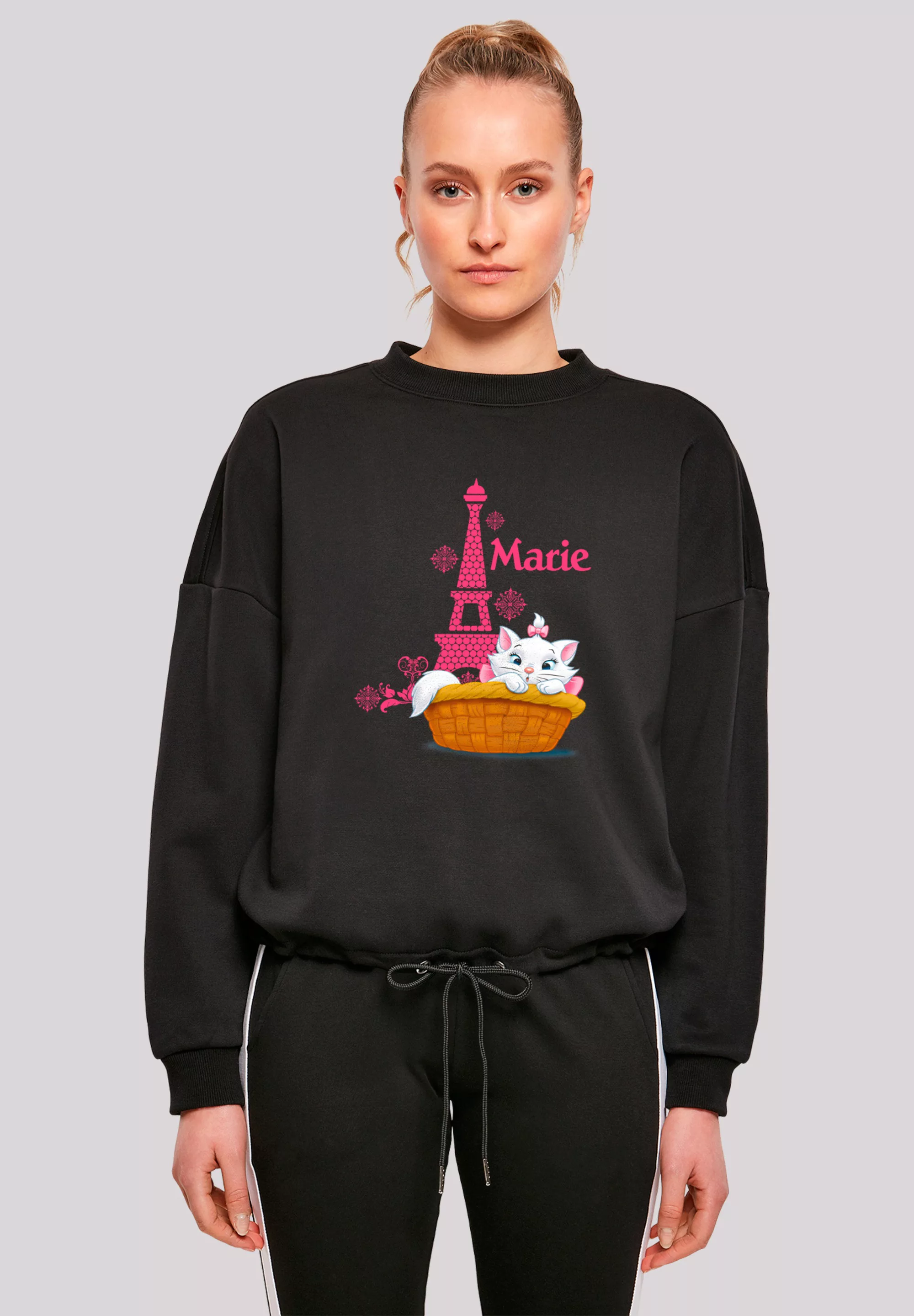 F4NT4STIC Sweatshirt "Disney Aristocats Marie Eiffel tower Basket", Premium günstig online kaufen