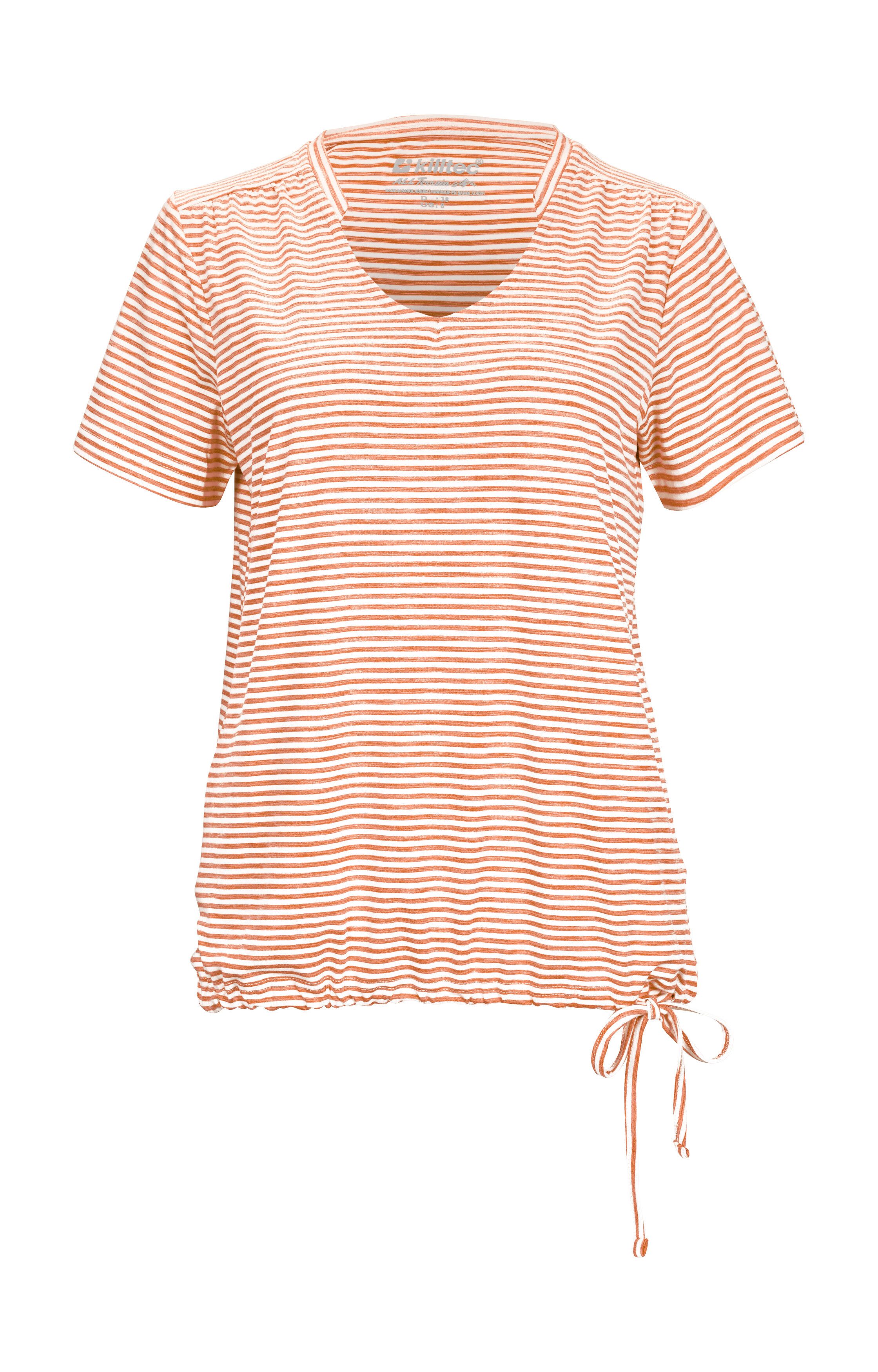 Killtec T-Shirt "Lilleo WMN TSHRT F", Gestreiftes, schnelltrocknendes Funkt günstig online kaufen