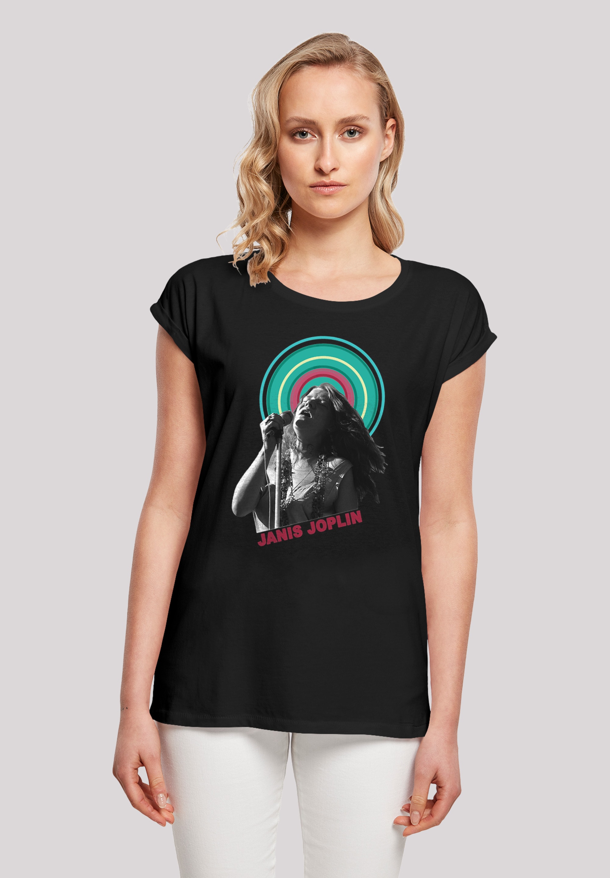 F4NT4STIC T-Shirt "Janis Joplin Halo Photo", Print günstig online kaufen