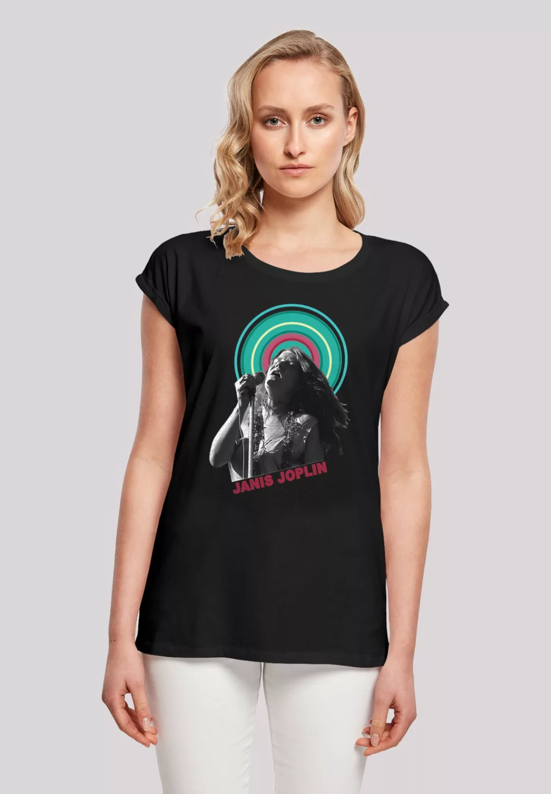 F4NT4STIC T-Shirt Janis Joplin Halo Photo' Print günstig online kaufen