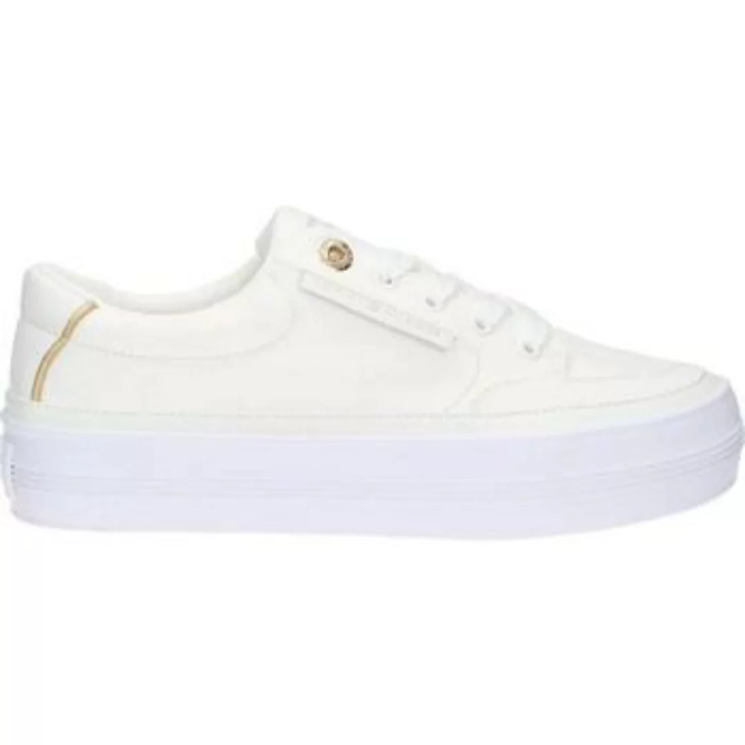 Tommy Hilfiger Plateausneaker "ESSENTIAL VULC TEXTILE SNEAKER", Freizeitsch günstig online kaufen