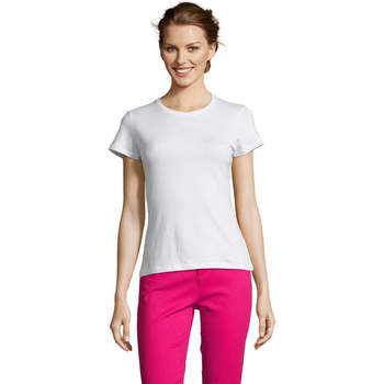 Sols  T-Shirt Miss camiseta manga corta mujer-100% algodón semi-peinado günstig online kaufen