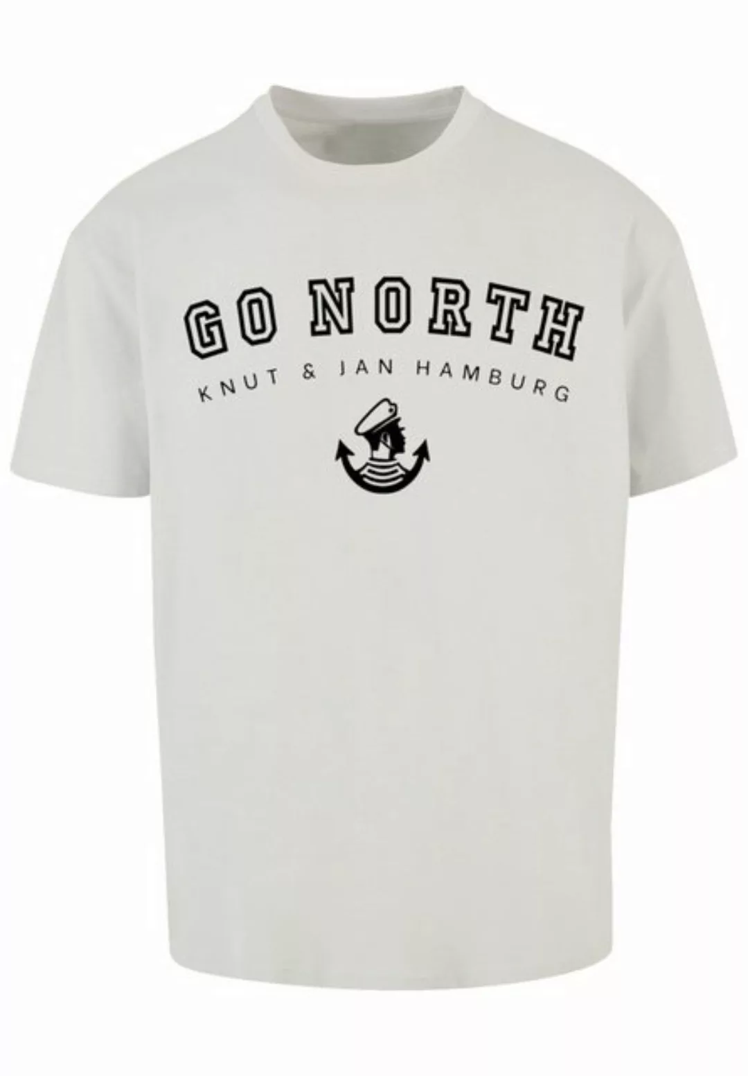 F4NT4STIC T-Shirt "Go North Knut & Jan Hamburg", Print günstig online kaufen