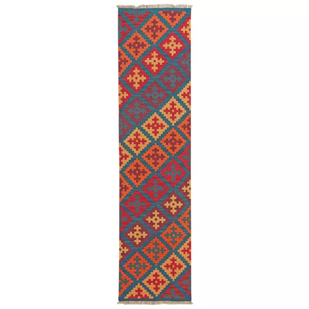 PersaTepp Teppich Kelim Gashgai multicolor B/L: ca. 61x242 cm günstig online kaufen