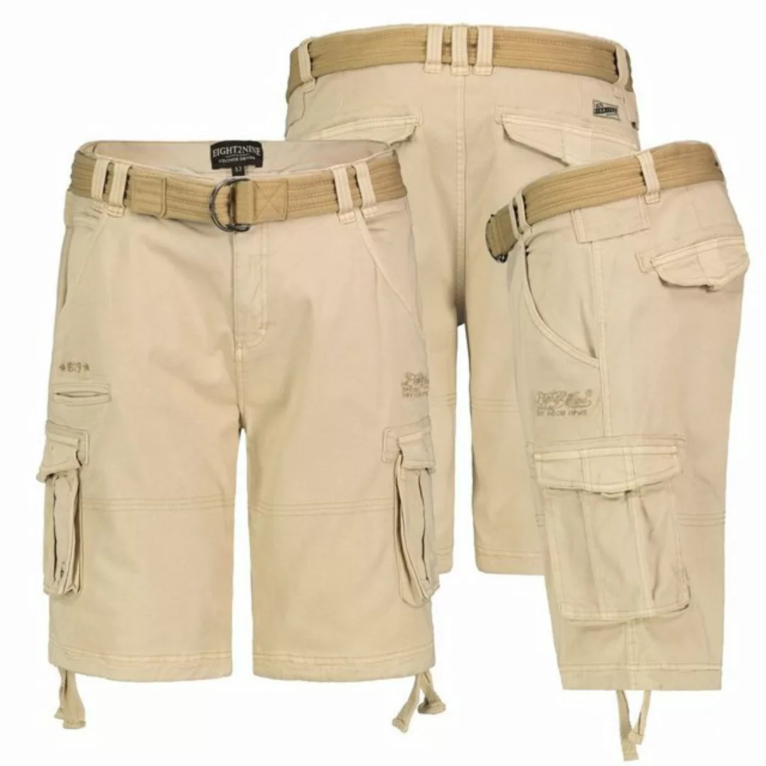 Eight2Nine Shorts Herren Cargo Shorts kurze Hose Bermuda Knielang Short Som günstig online kaufen