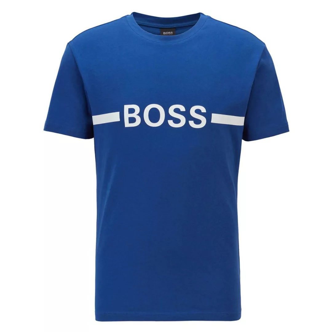 Boss Round Neck Slim Fit Kurzarm T-shirt 2XL Medium Blue günstig online kaufen