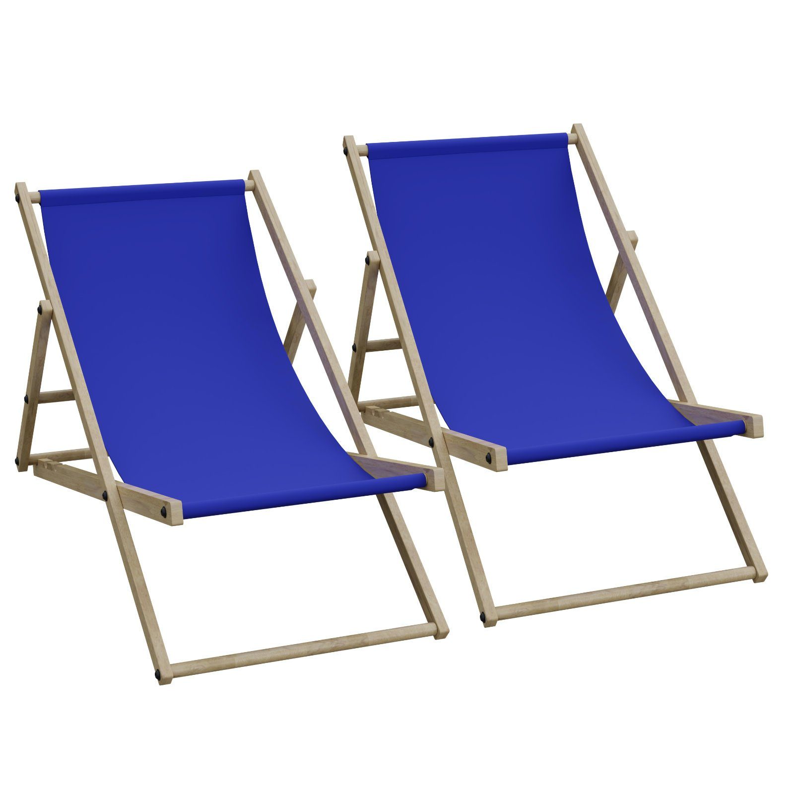 HAGO Gartenliege 2er Set Liegestuhl Doppelpack günstig online kaufen