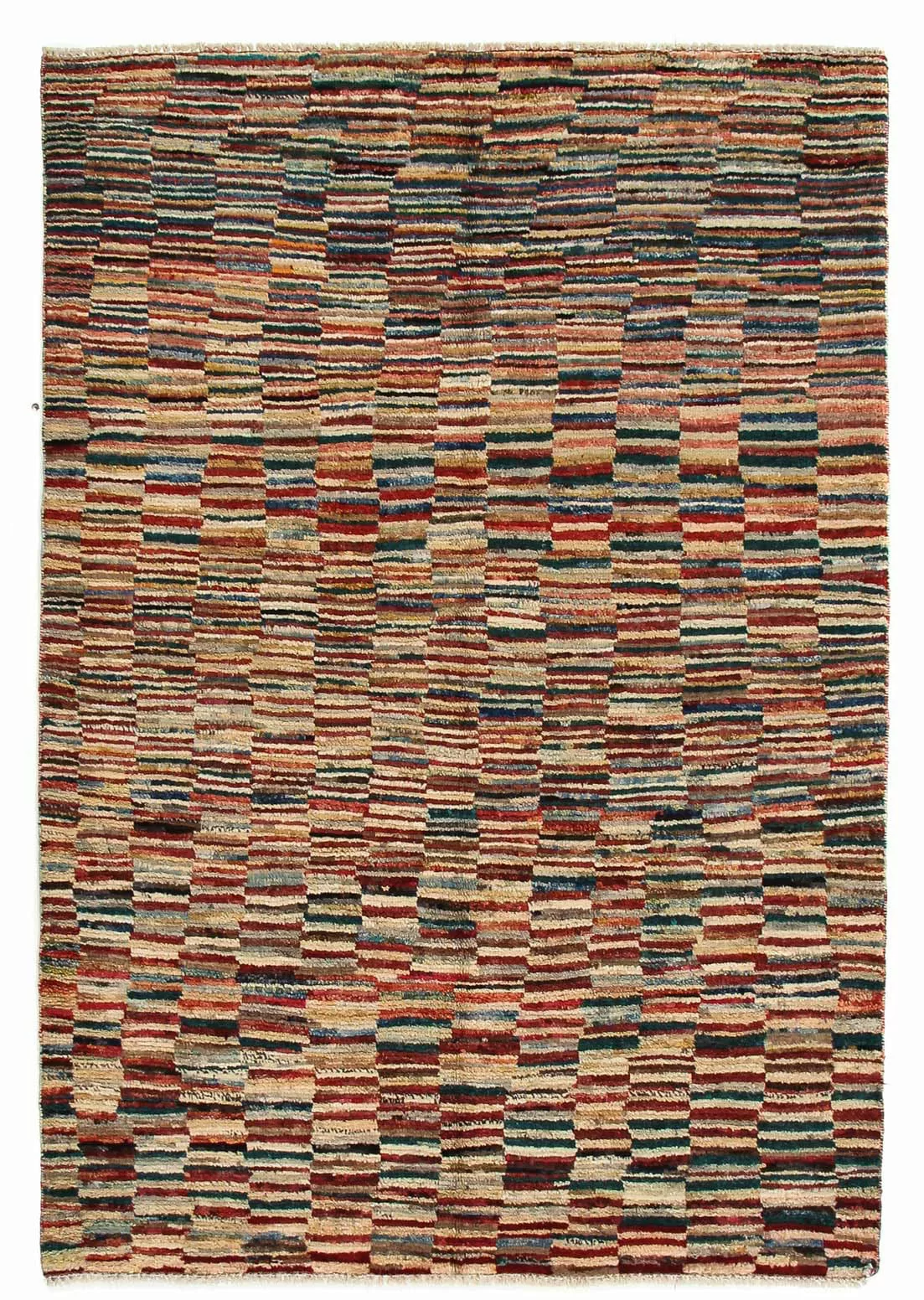 morgenland Wollteppich »Streifen Multicolore 183 x 129 cm«, rechteckig, 8 m günstig online kaufen