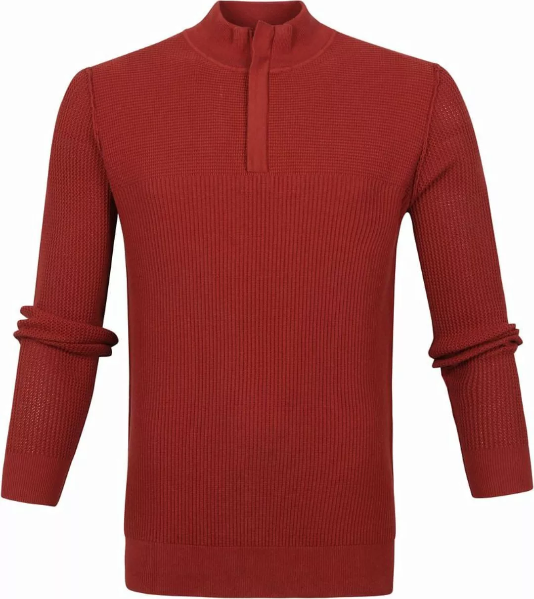 Suitable George Pullover Half Zip Rost - Größe M günstig online kaufen