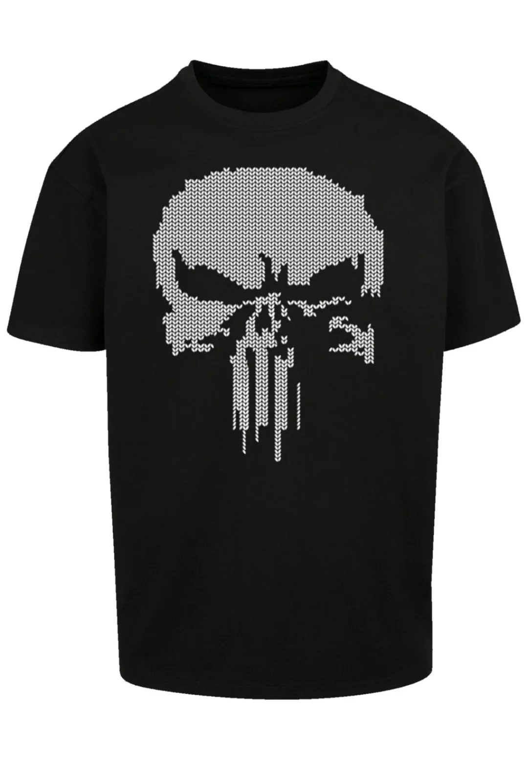 F4NT4STIC T-Shirt "Marvel Punisher Fake Knit", Premium Qualität günstig online kaufen