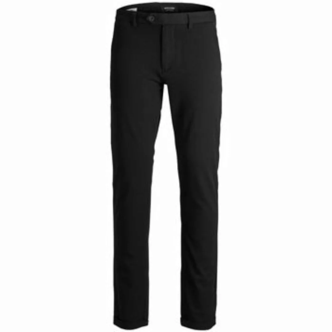 Jack & Jones Herren Chino Hose JPSTMARCO JJCONNOR AKM 769 - Slim Fit Schwar günstig online kaufen