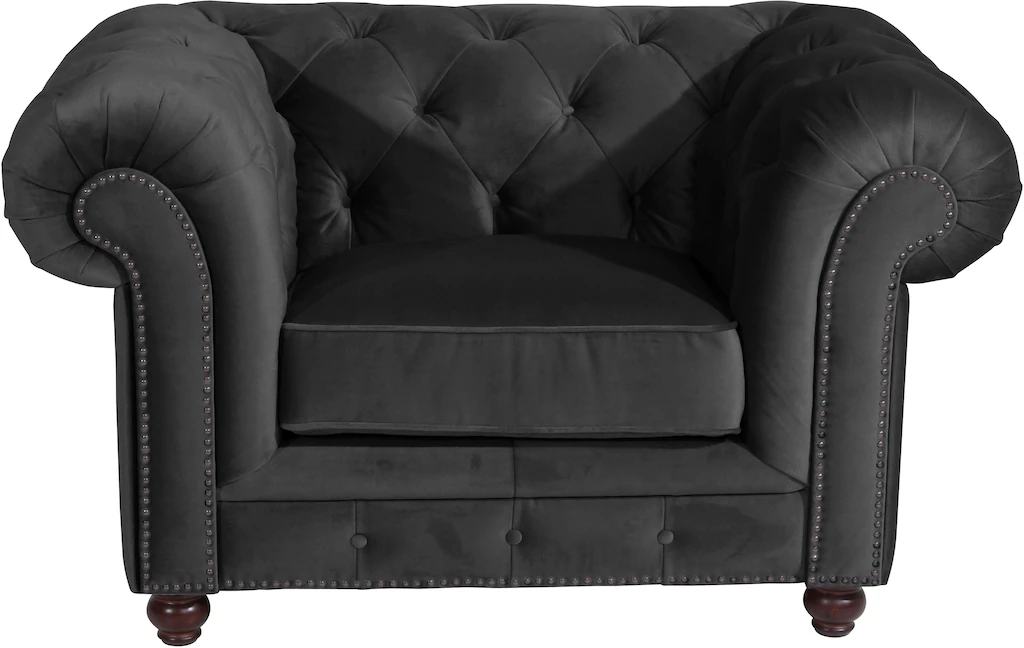 Max Winzer® Chesterfield-Sessel »Old England, Loungesessel«, mit edler Knop günstig online kaufen