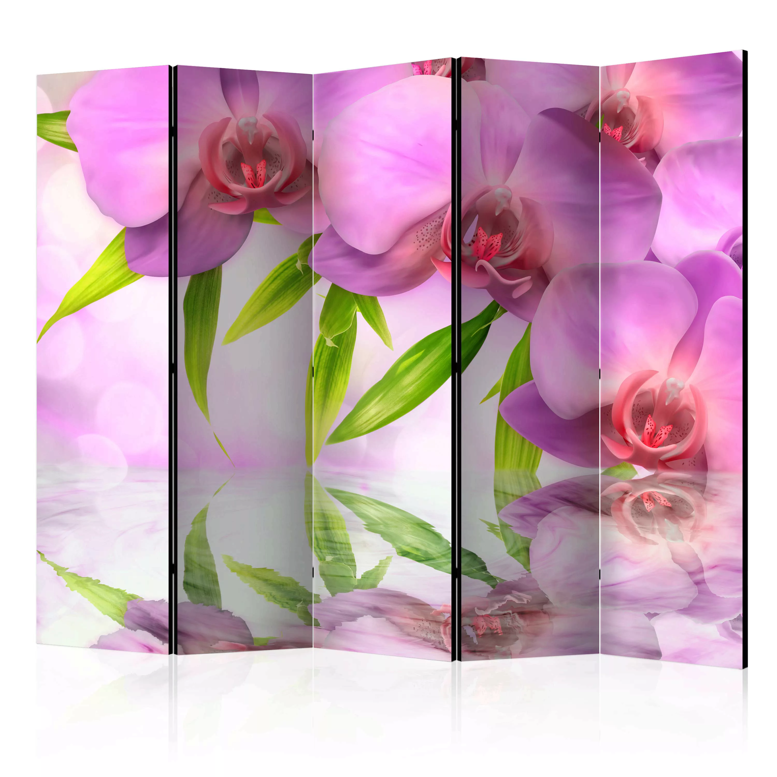 5-teiliges Paravent - Orchid Spa Ii [room Dividers] günstig online kaufen