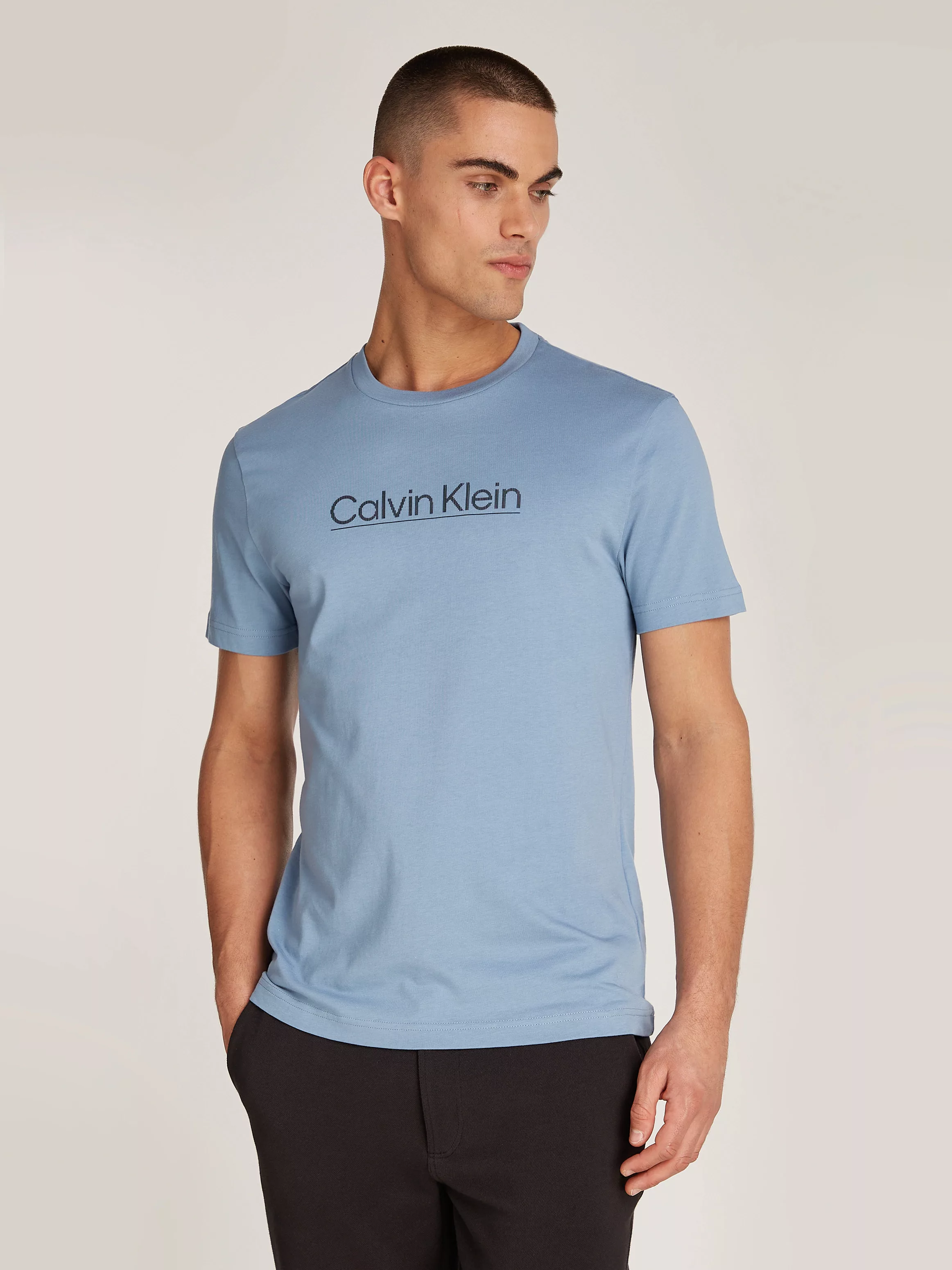 Calvin Klein T-Shirt "RAISED LINE LOGO T-SHIRT", mit Logoschriftzug günstig online kaufen