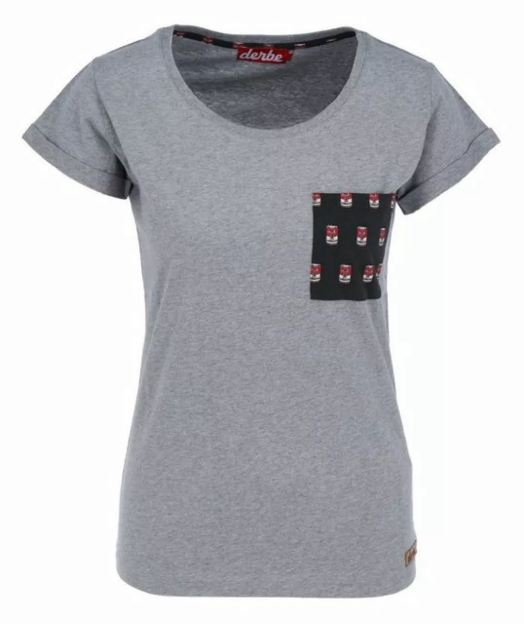 Derbe T-Shirt Labskaus T-Shirt mit Brusttasche günstig online kaufen