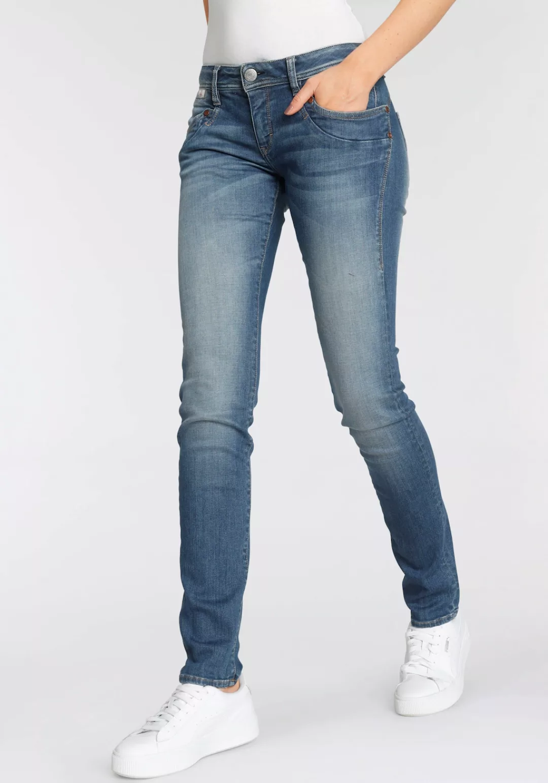 Herrlicher Slim-fit-Jeans PIPER SLIM ORGANIC umweltfreundlich dank Kitotex günstig online kaufen