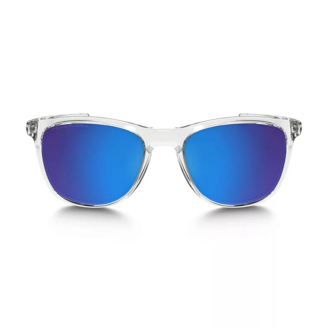 Oakley Trillbe X Polarisierte Sonnenbrille One Size Matte Clear / Sapph Iri günstig online kaufen