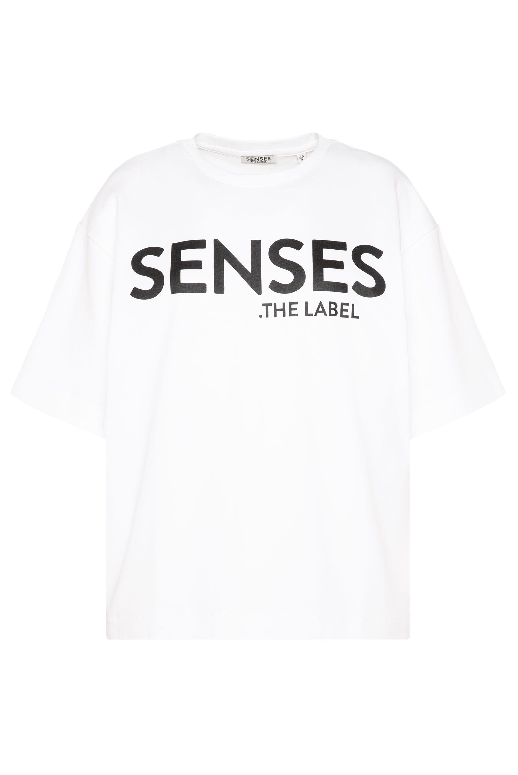 SENSES.THE LABEL Rundhalsshirt, aus Baumwolle günstig online kaufen