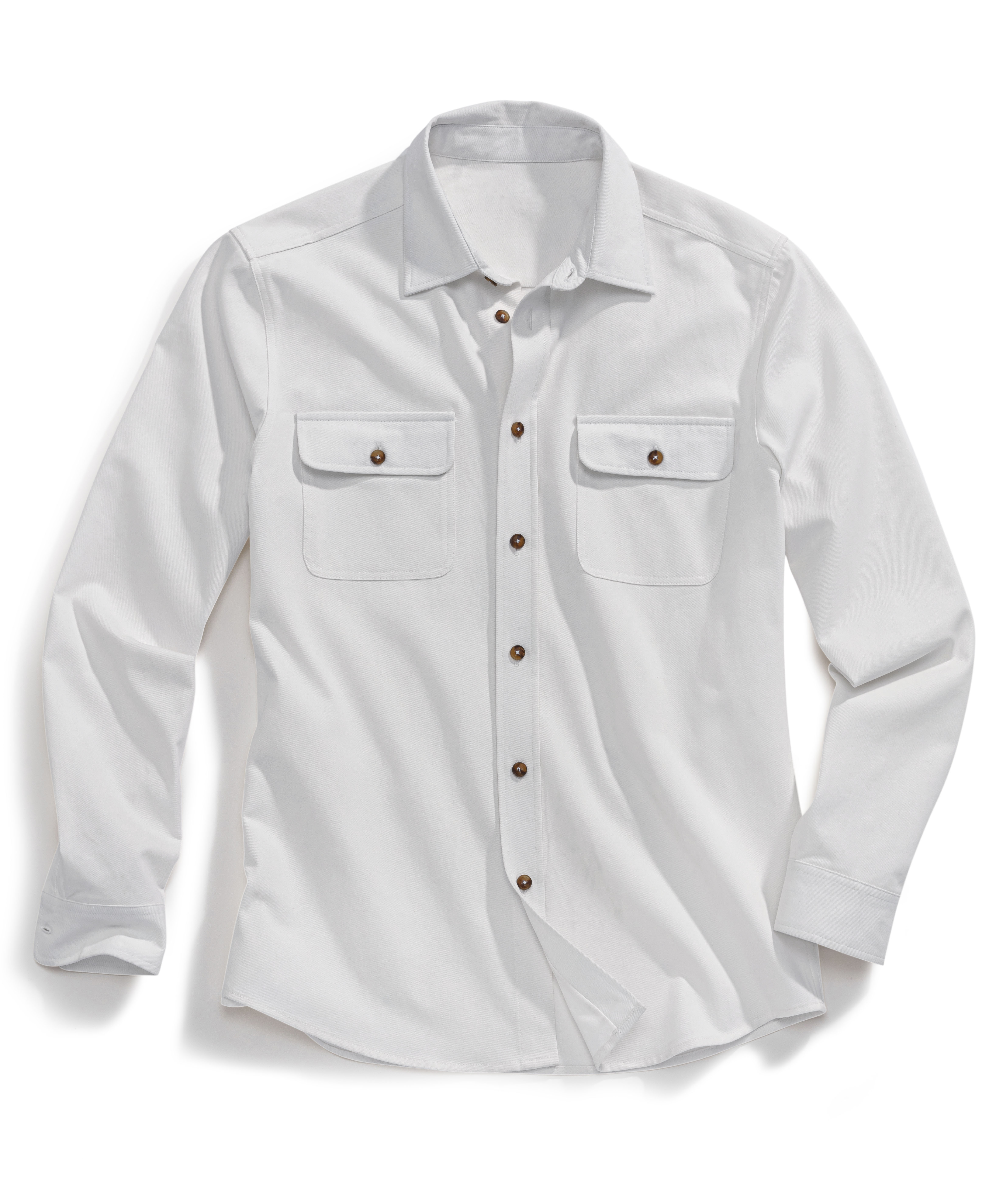 John Devin Langarmhemd mit Brusttaschen, Overshirt, Regular Fit, Outdoorhem günstig online kaufen