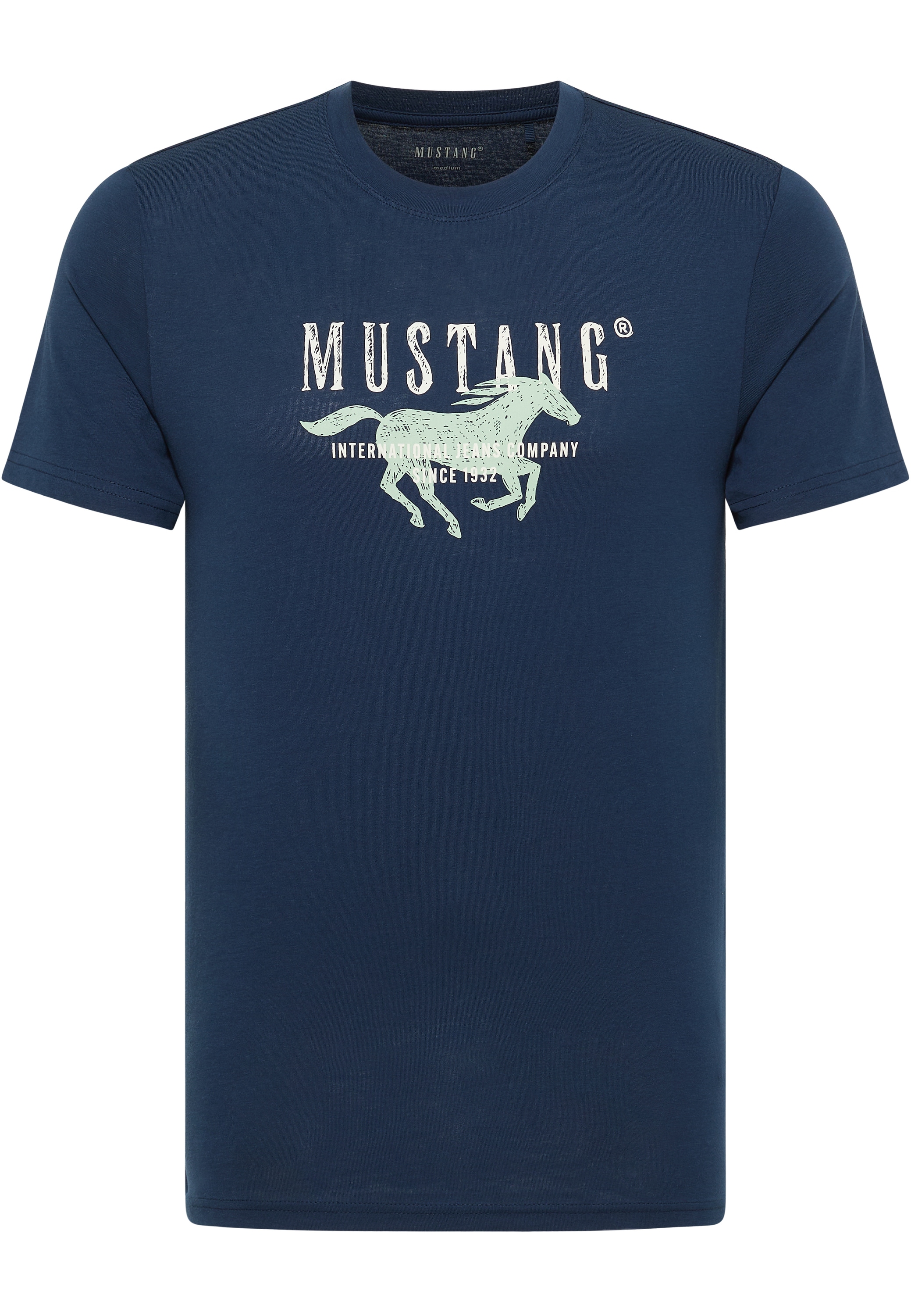 MUSTANG Kurzarmshirt "Herren Style Austin" günstig online kaufen