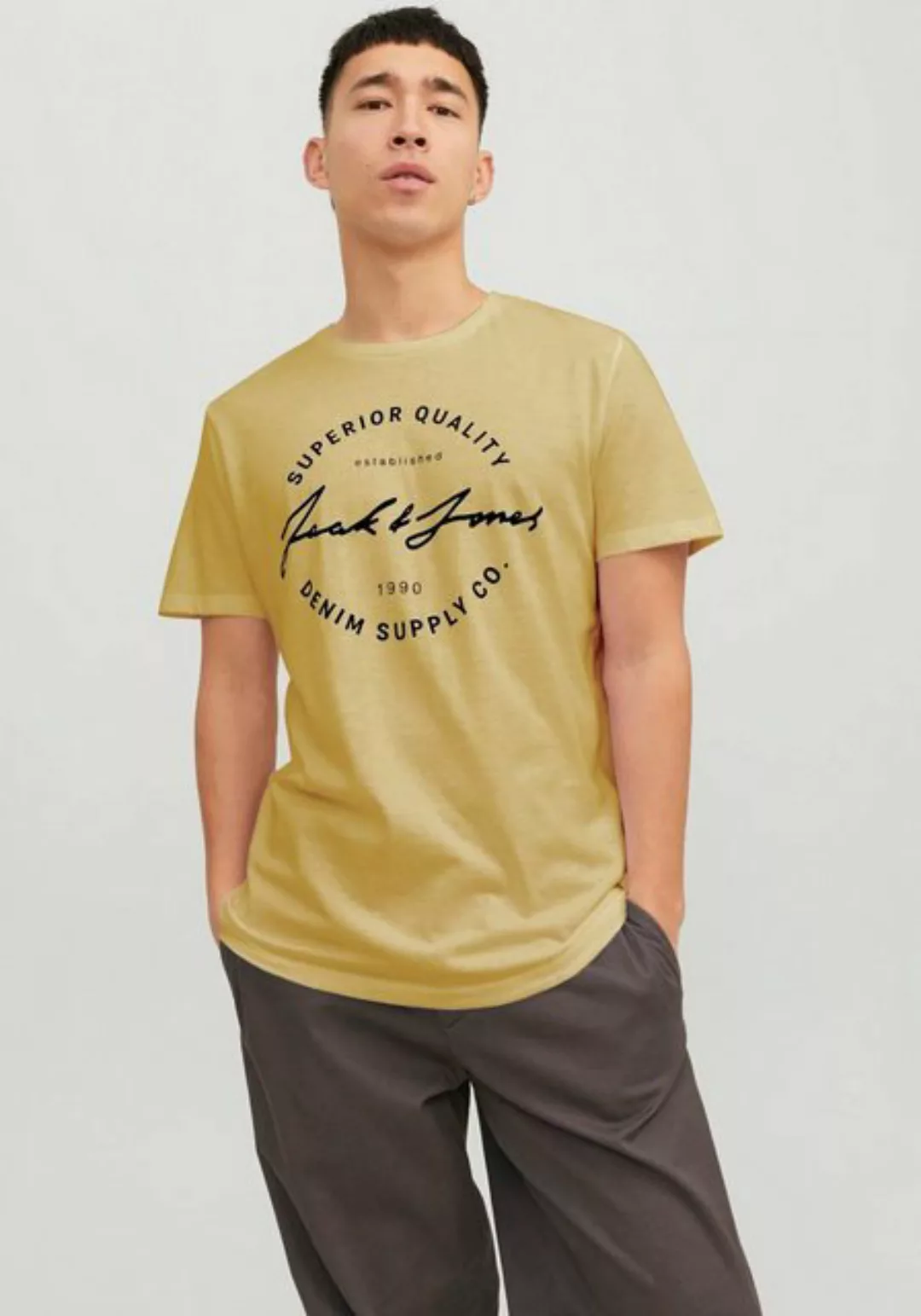 Jack & Jones Rundhalsshirt JJACE TEE SS CREW NECK günstig online kaufen