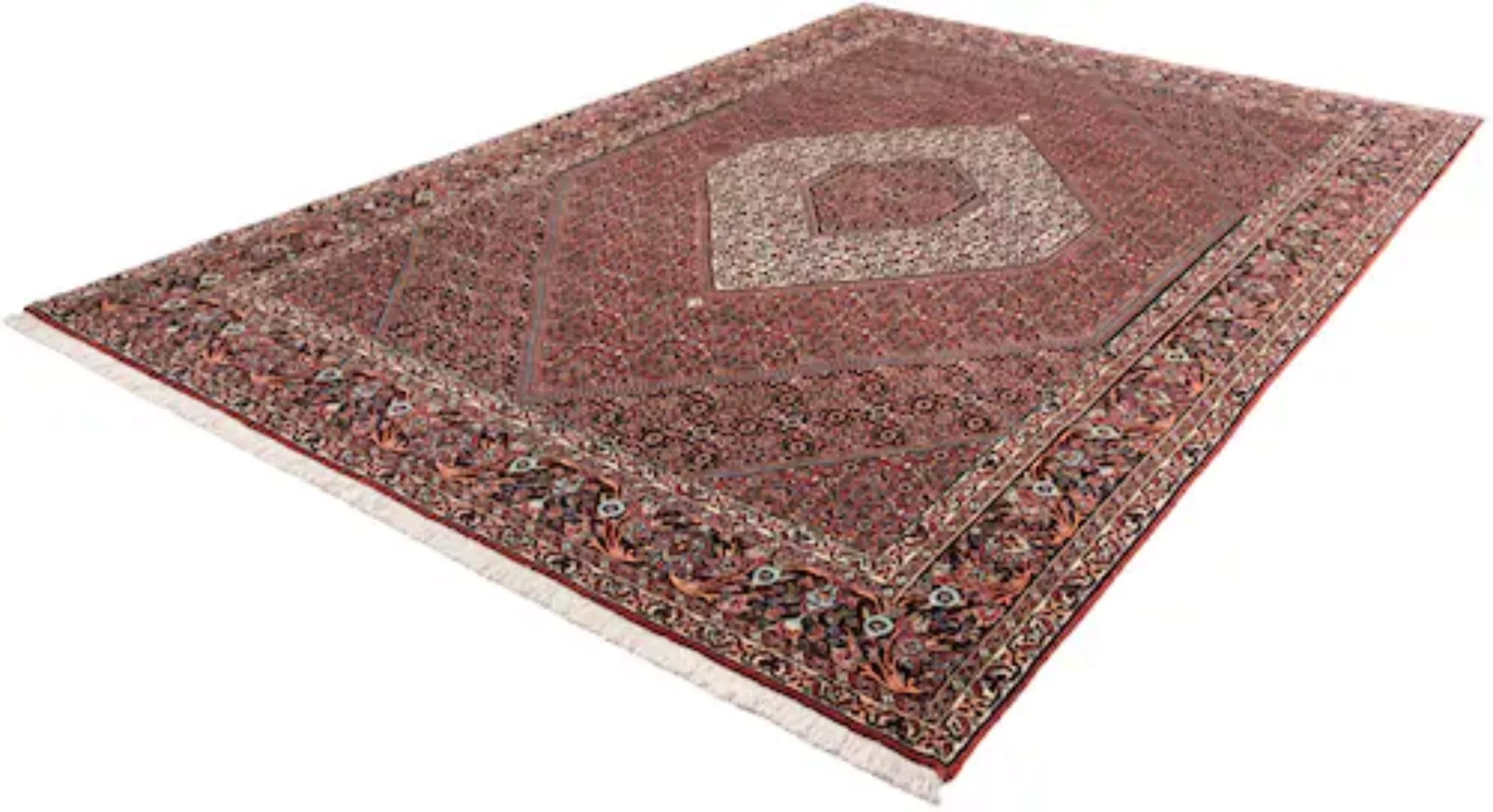 morgenland Wollteppich »Bidjar Takab Medaillon Rosso 295 x 200 cm«, rechtec günstig online kaufen