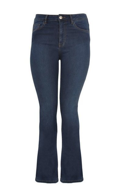 Yoek High-waist-Jeans Damen Schlagjeans Große Größen günstig online kaufen