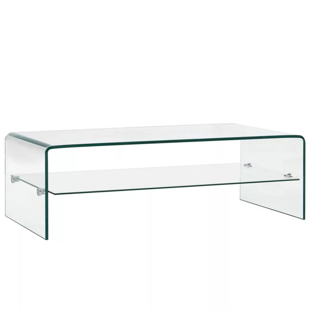 Couchtisch Transparent 98×45×31 Cm Hartglas günstig online kaufen