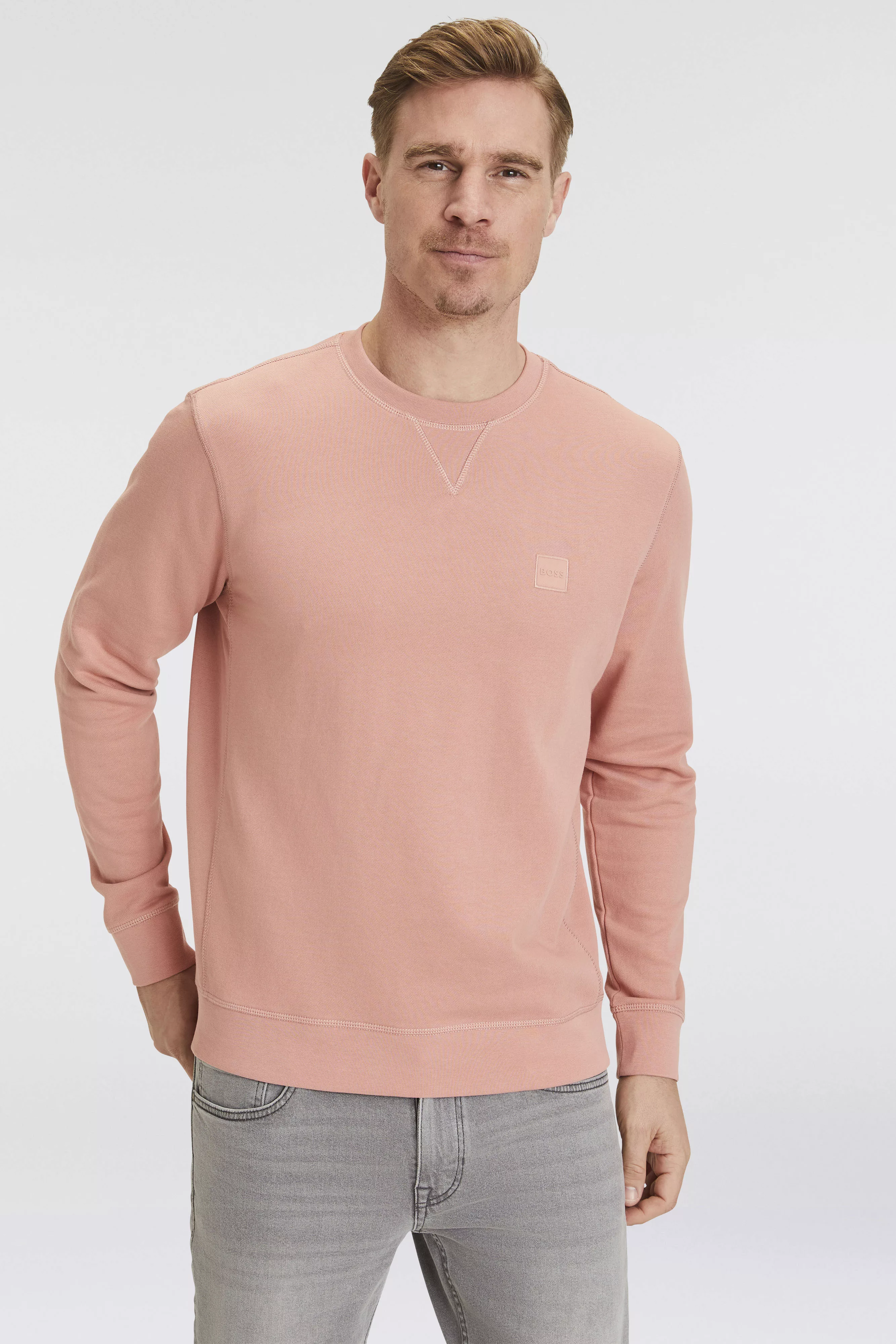 BOSS ORANGE Sweatshirt Westart mit BOSS Logopatch günstig online kaufen