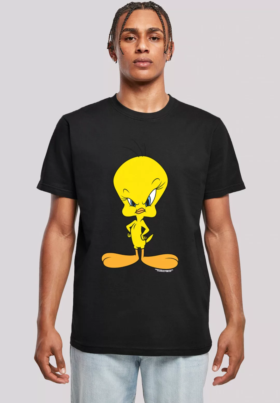 F4NT4STIC T-Shirt "Looney Tunes Angry Tweety", Herren,Premium Merch,Regular günstig online kaufen