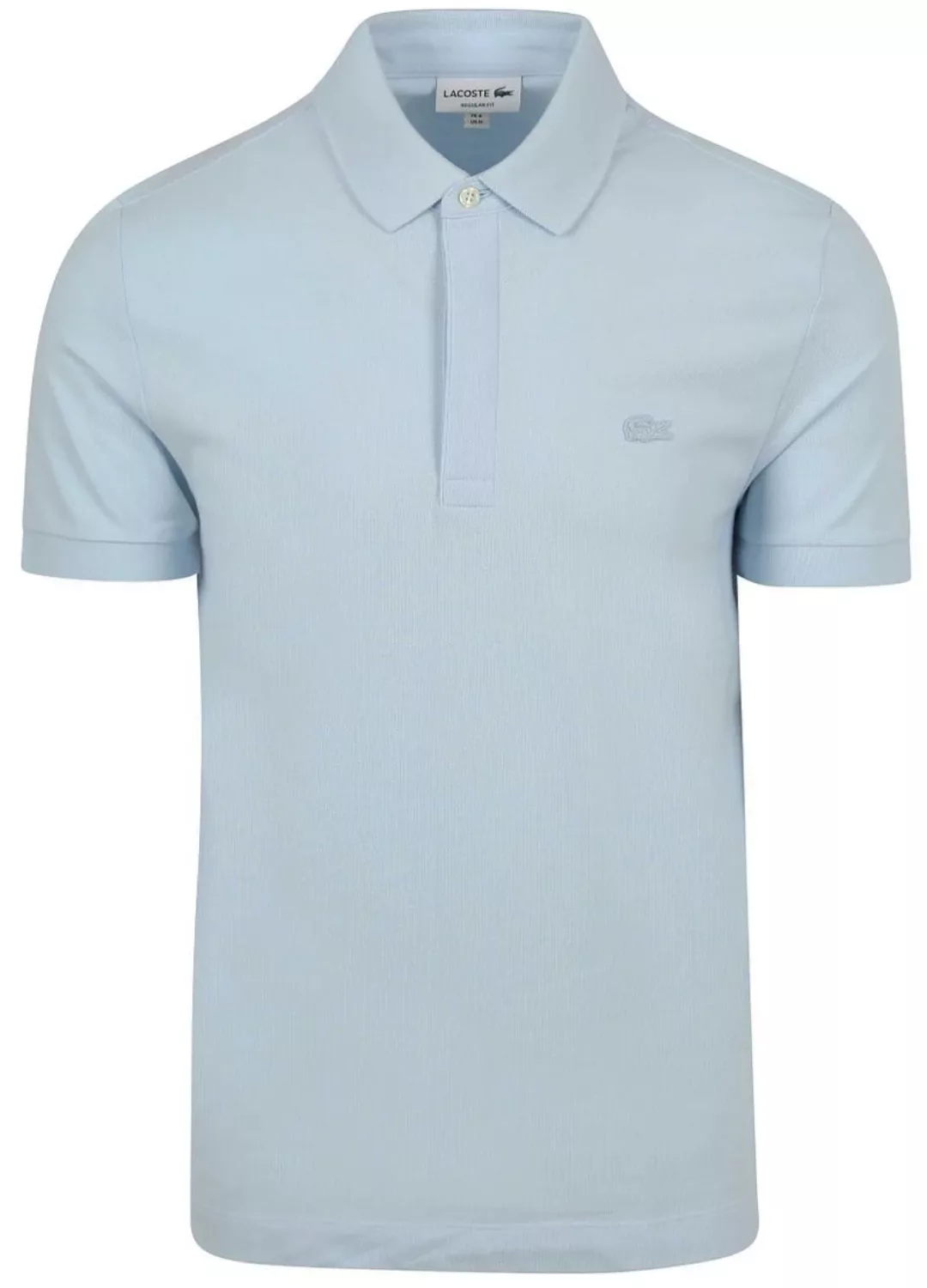 Lacoste Polohemd Paris Pique Hellblau - Größe S günstig online kaufen