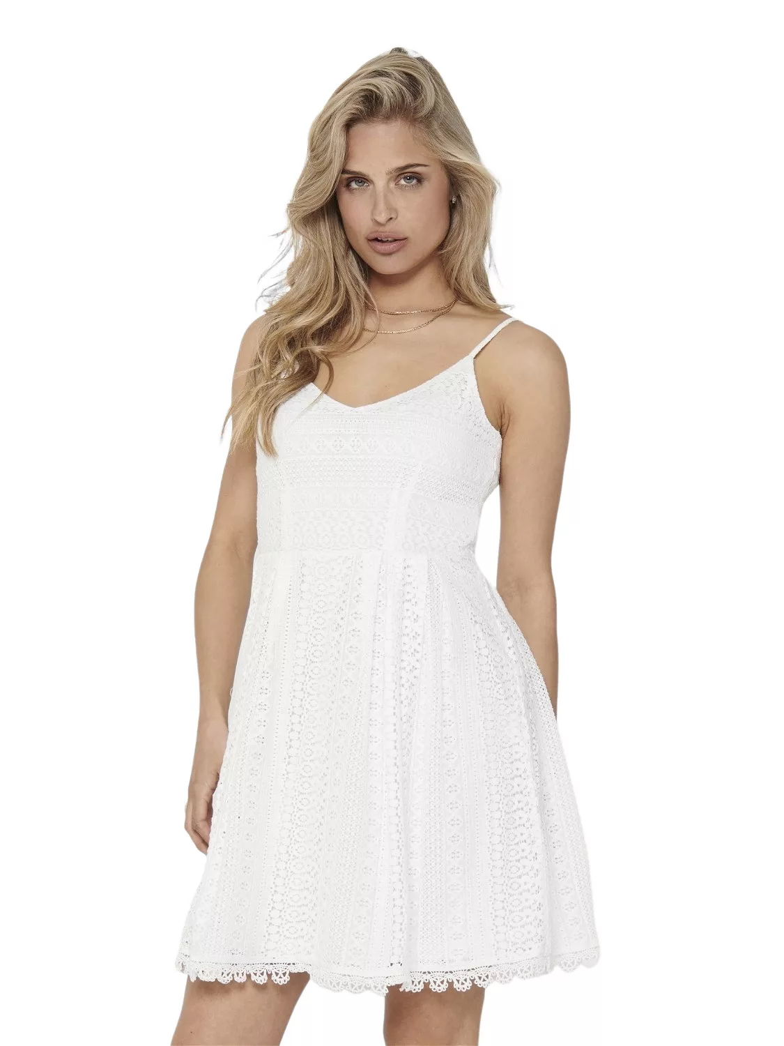 Only Damen Kleid ONLHELENA LACE - Regular Fit günstig online kaufen