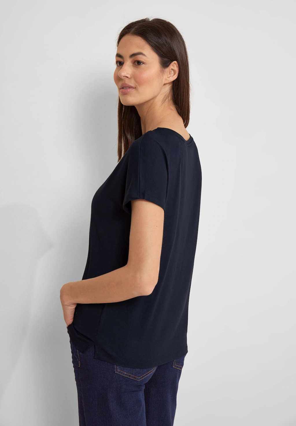 STREET ONE Shirttop mit Streifen-Muster günstig online kaufen