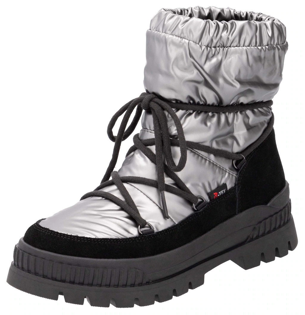 Rieker EVOLUTION Winterboots, Schneeboots, Schnürstiefelette mit wasserabwe günstig online kaufen