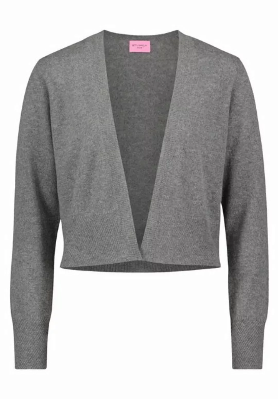 Betty Barclay Strickjacke Strickjacke Kurz 1/1 Arm, Grey Melange günstig online kaufen