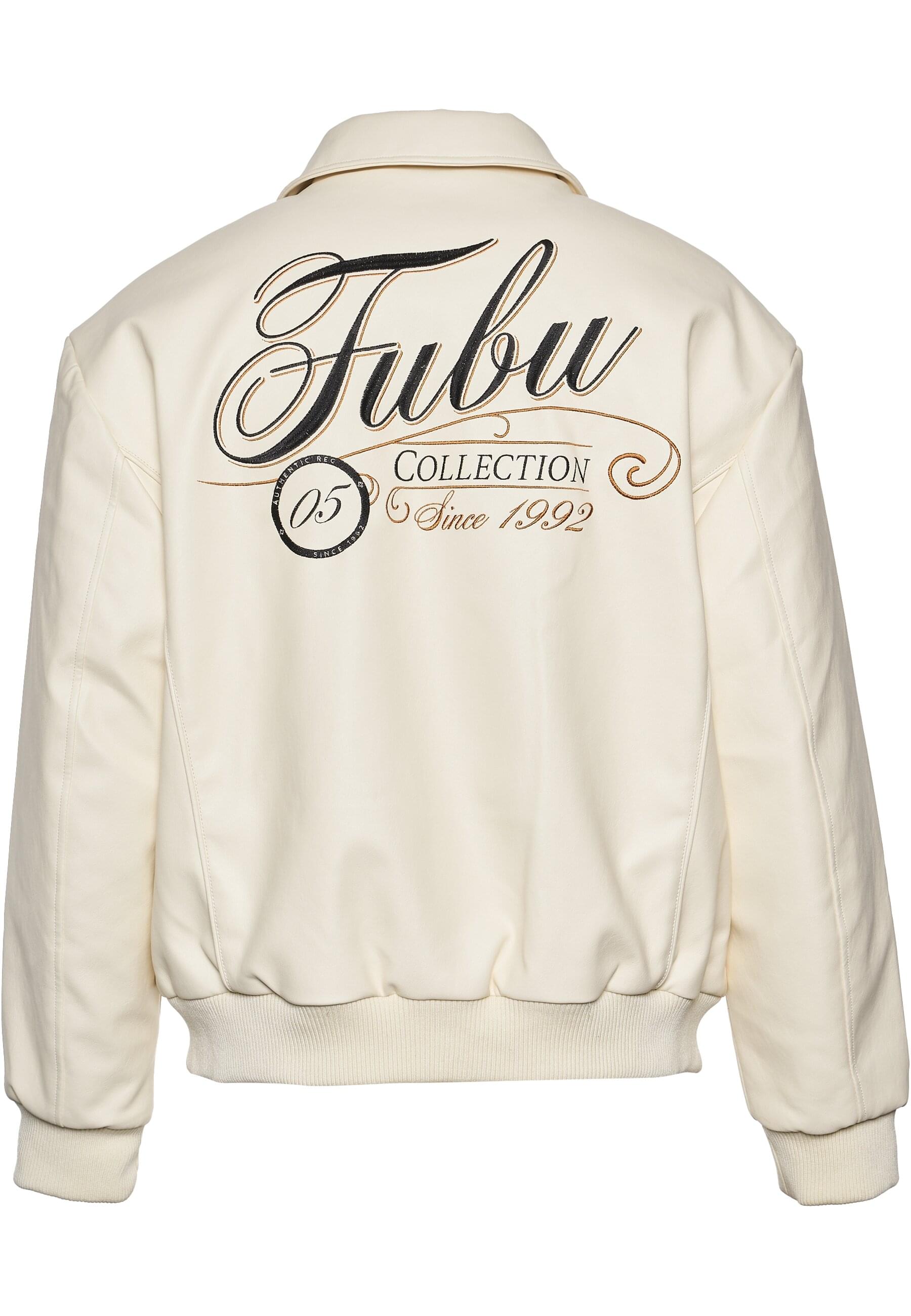 Fubu Collegejacke "Fubu Herren FM234-008-3 Fb Initials Leather Coach Jacket günstig online kaufen