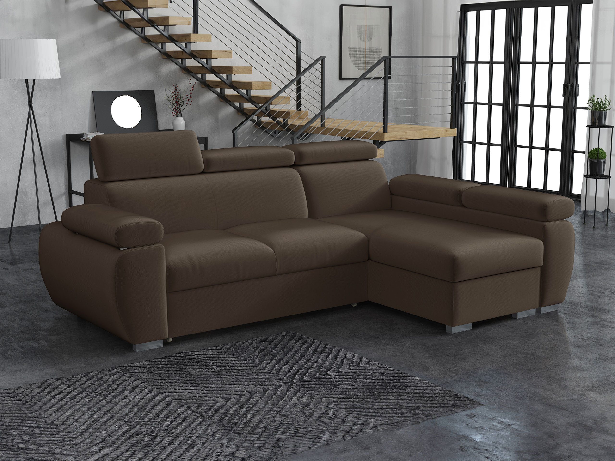 MIRJAN24 Ecksofa Boston Mini, mit Bettkasten günstig online kaufen