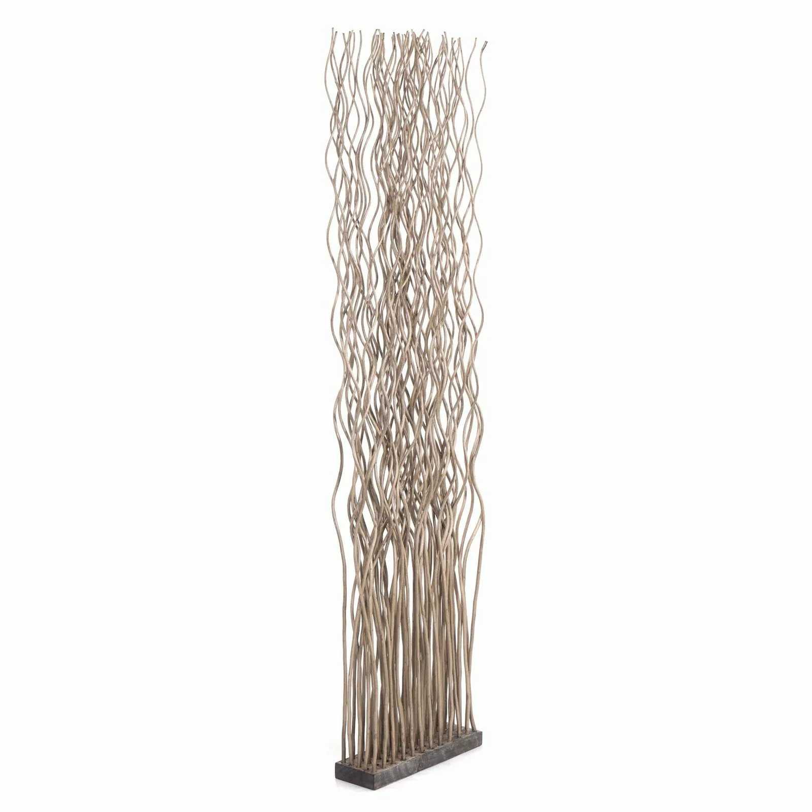 DESIGN DELIGHTS Paravent RAUMTEILER "WAVE", Weidenholz, günstig online kaufen