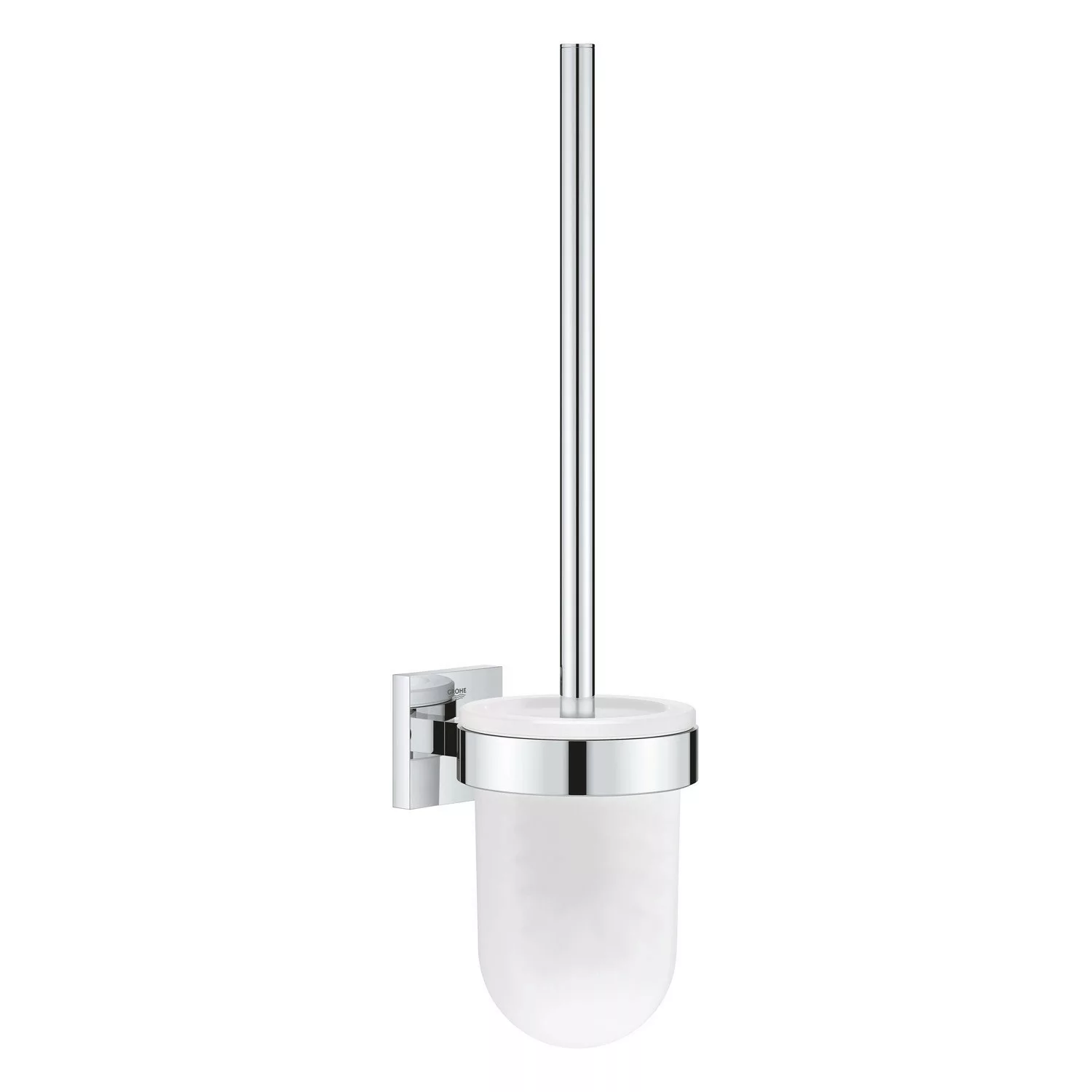 Grohe QuickFix Toilettenbürstengarnitur Start Cube Chrom günstig online kaufen