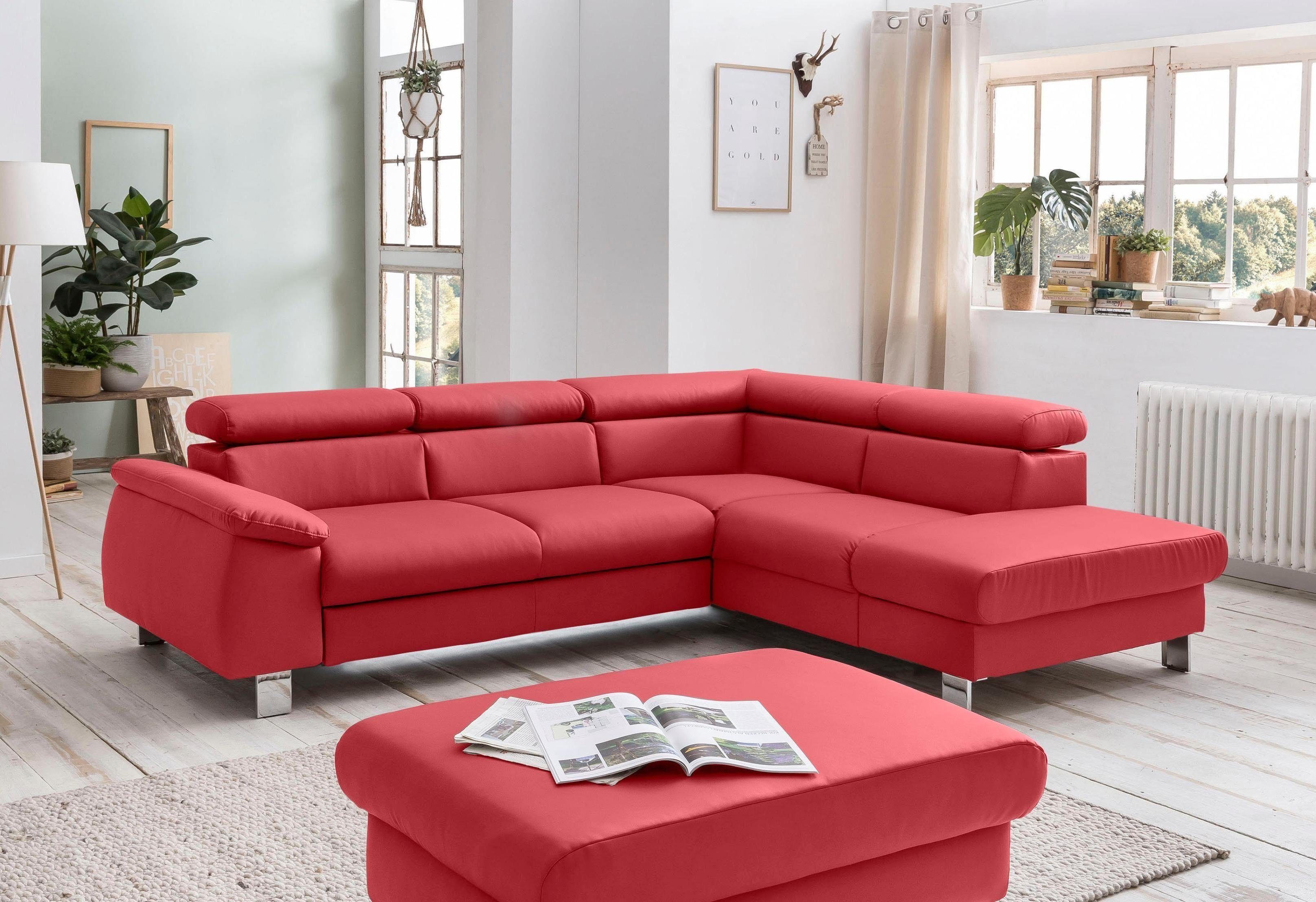 COTTA Polstergarnitur Komaris L-Form, (Set), Set günstig online kaufen