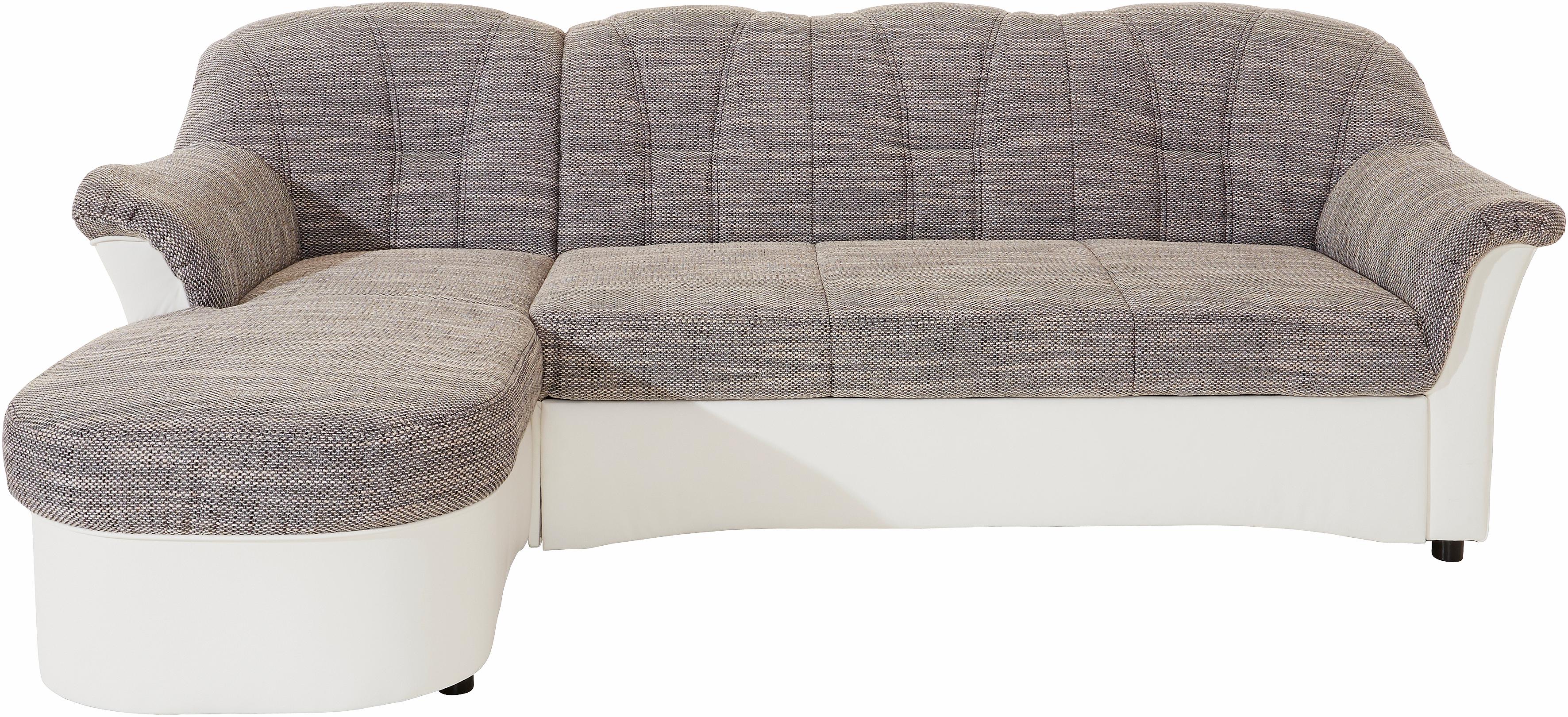 DOMO collection Ecksofa "Flores Schlafsofa, B/T/H: 233/142/86 cm, L-Form", günstig online kaufen