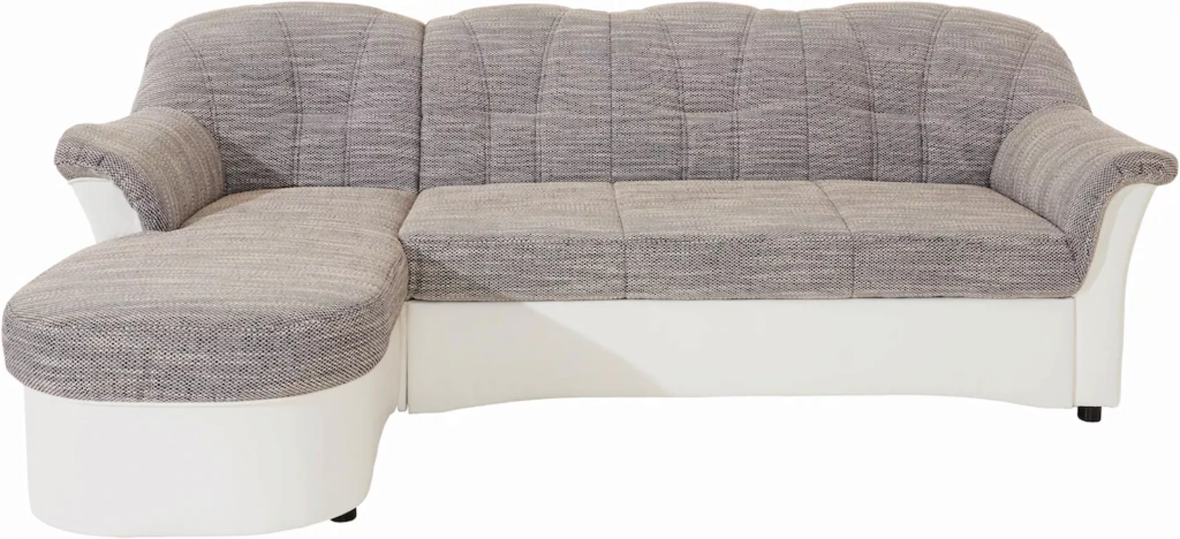 DOMO collection Ecksofa »Flores Schlafsofa, B/T/H: 233/142/86 cm, L-Form«, günstig online kaufen