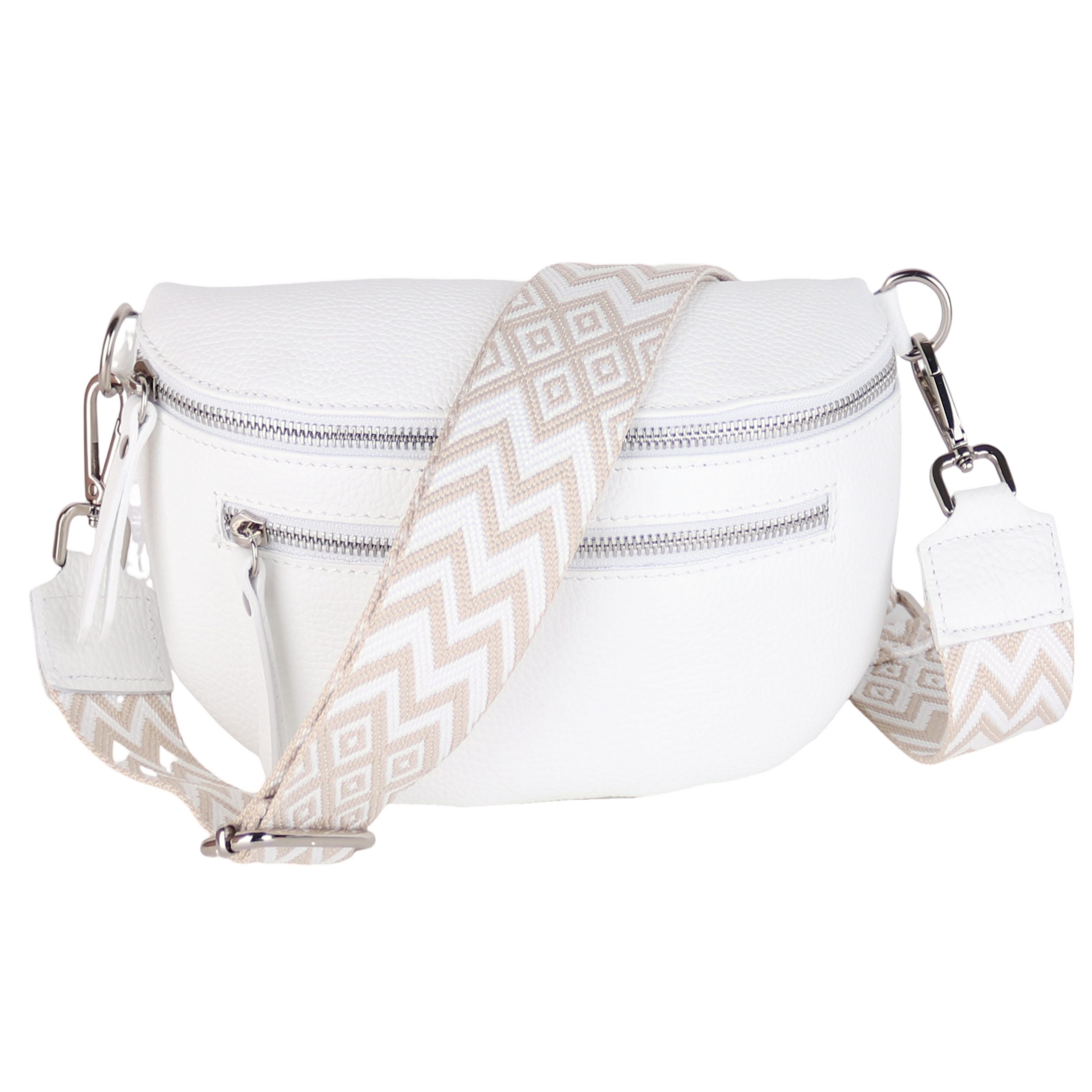 MIRROSI Bauchtasche Damen, Echtleder, Leder, Made günstig online kaufen