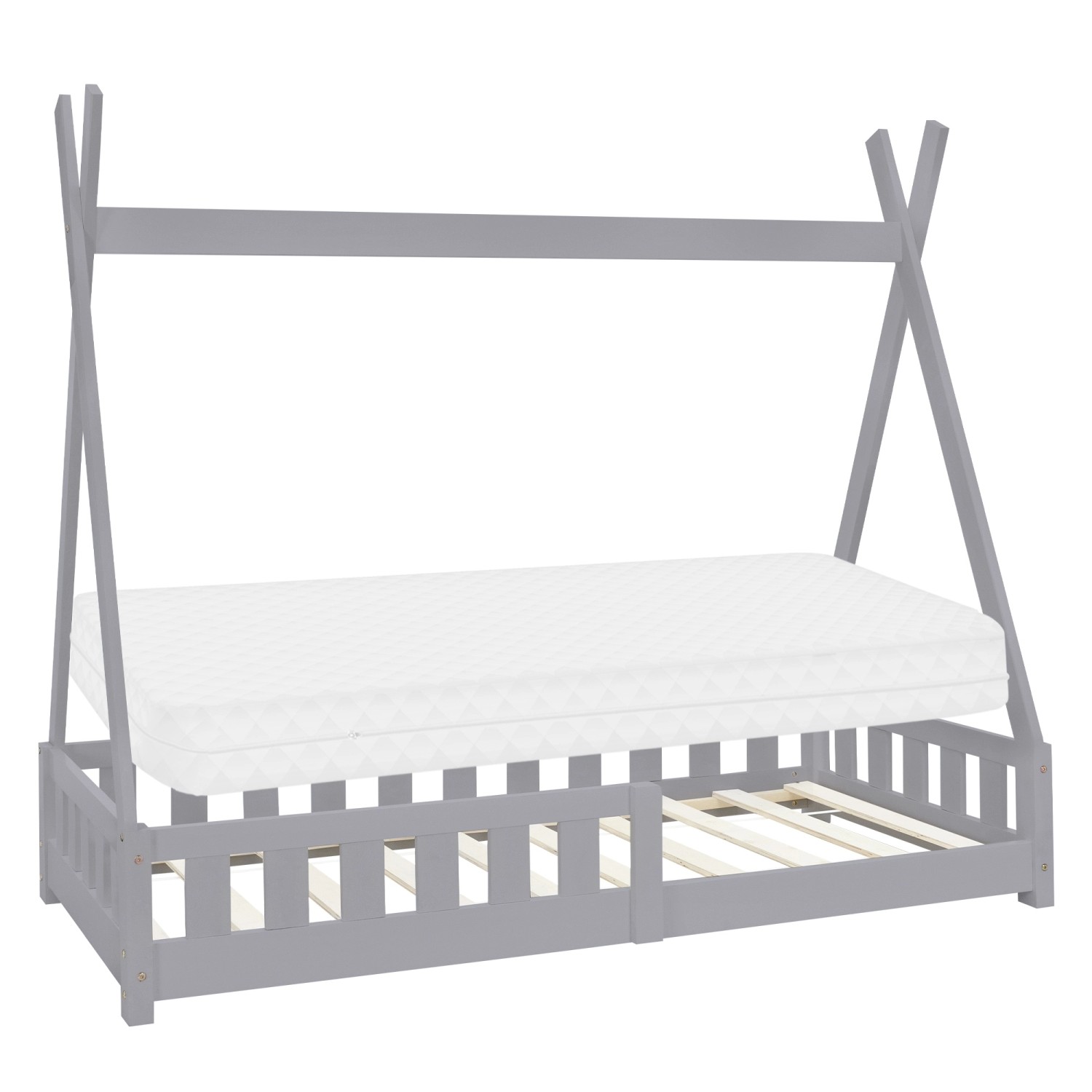 ML-DESIGN Kinderbett Hausbett Tipi Zeltbett inkl. günstig online kaufen
