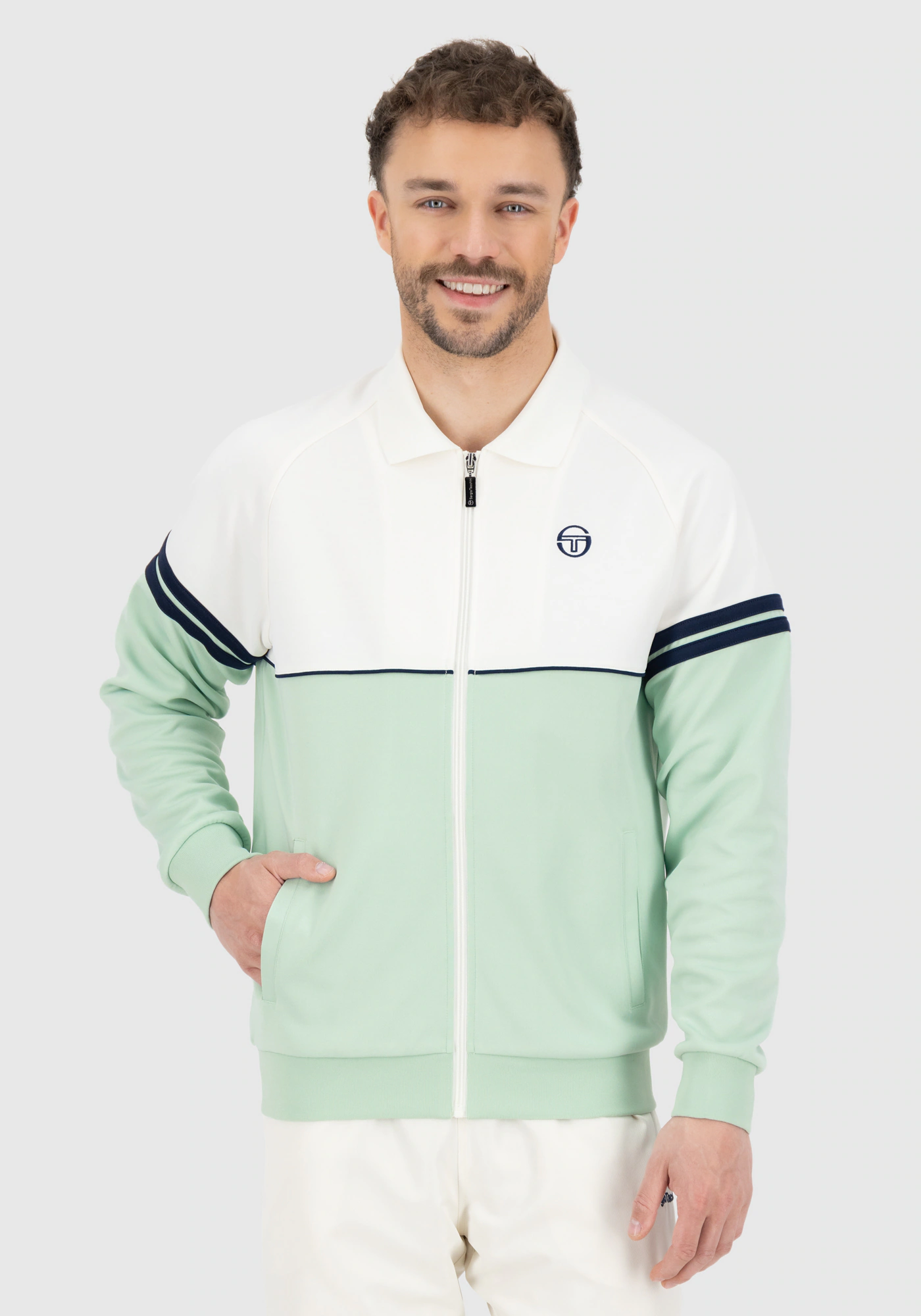 Sergio Tacchini Trainingsjacke "ORION 024 TRACKTOP Herren", ohne Kapuze, Tr günstig online kaufen
